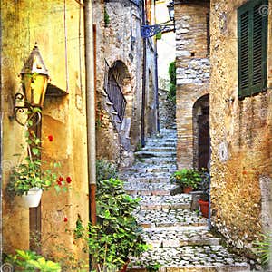 Villages Royalty Free Stock Photography CartoonDealer 30174719
