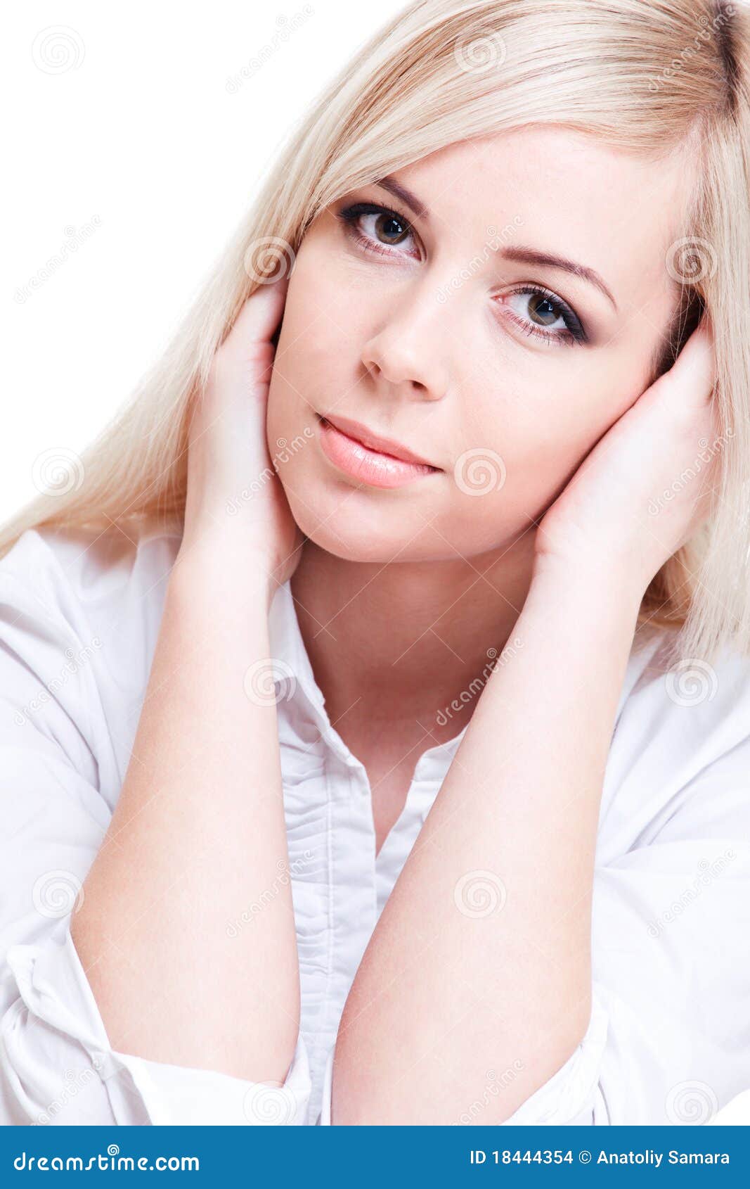 Charming woman stock photo. Image of model, attractive - 18444354