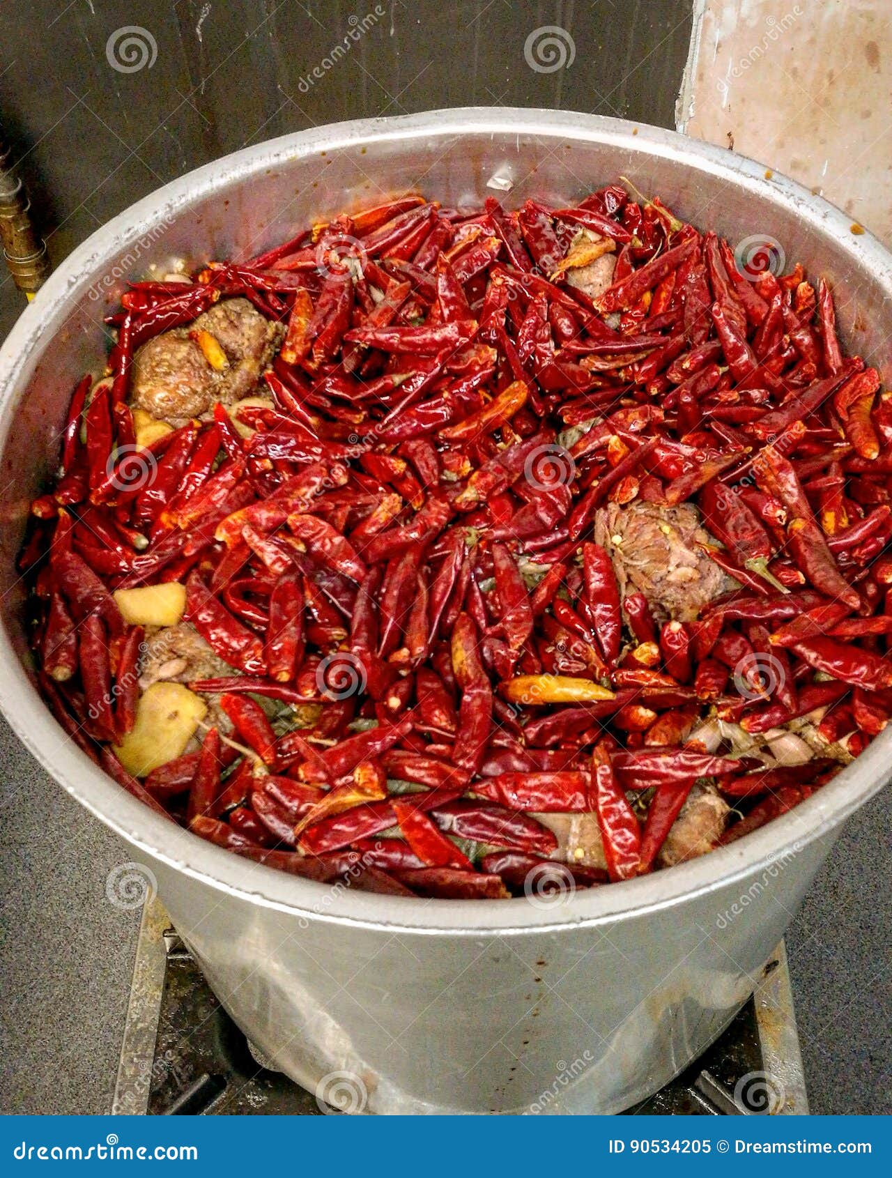 Charshu. Chiles del vientre de cerdo de Chashu