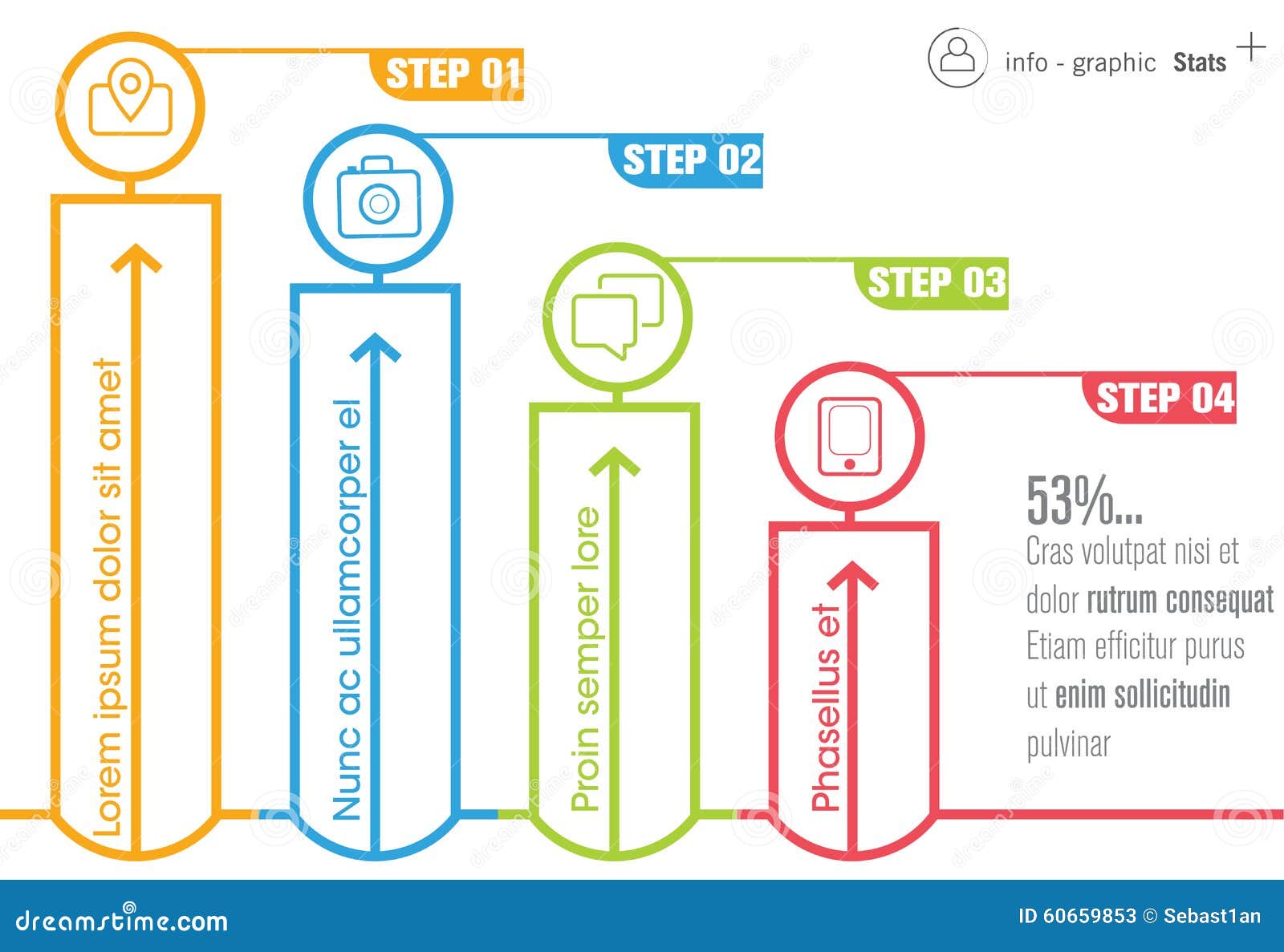 Chart Design stock vector. Illustration of development 60659853 Chart Design Side