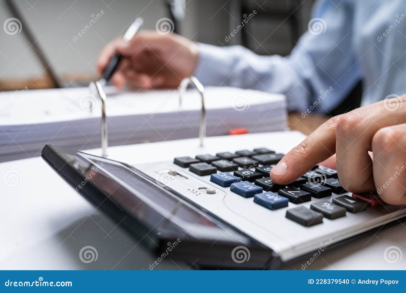 Chartered Accountant Calculating Salary Taxes Stock Photo Image of charter, salary 228379540