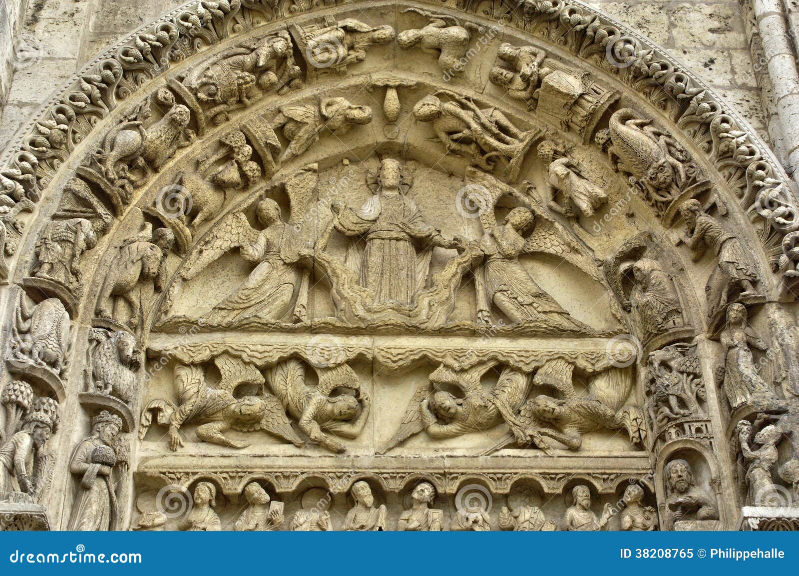 chartres cathedral in eure et loir