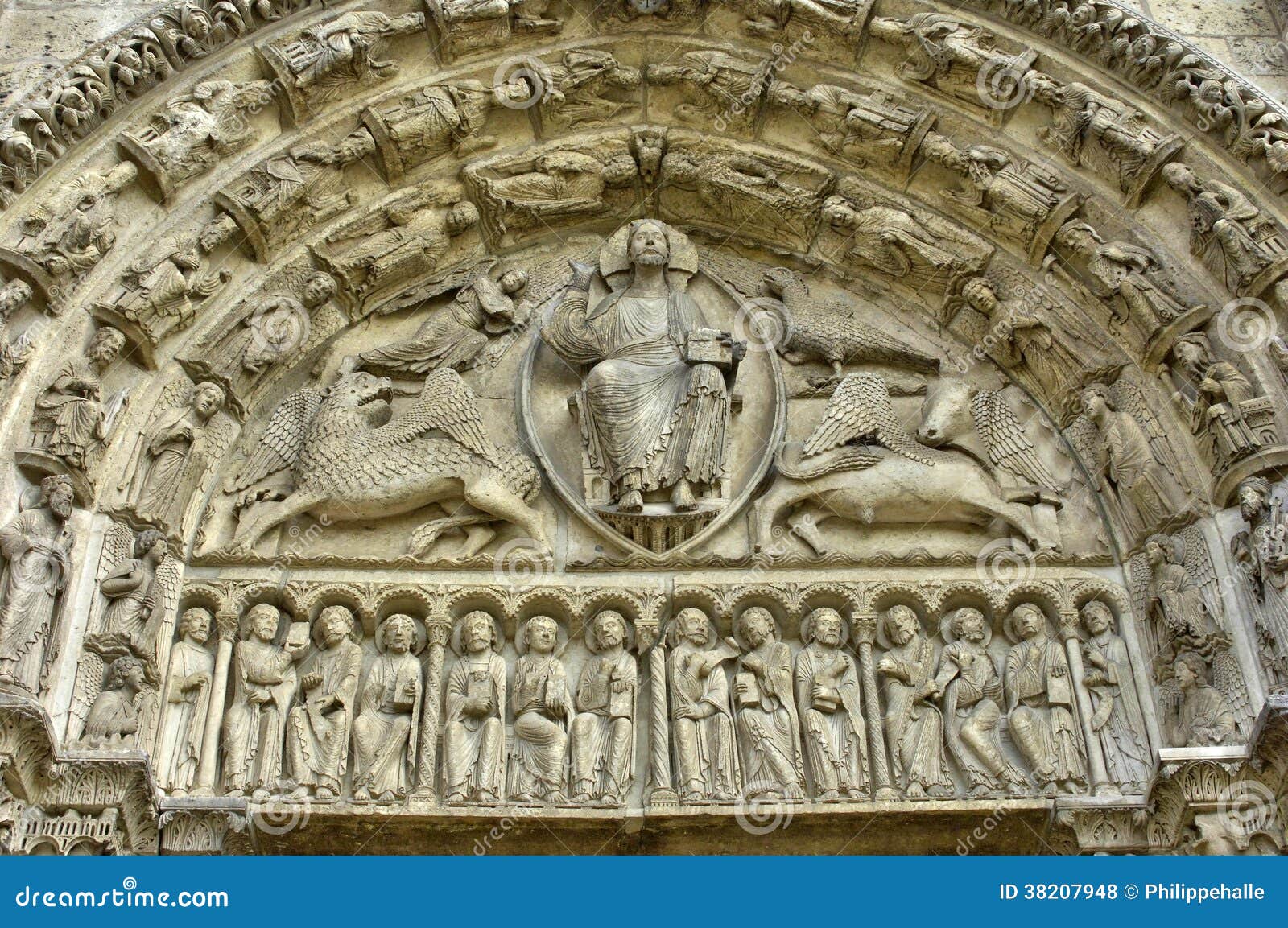 Chartres-Kathedrale in Eure und in Loir. Die Chartres Kathedrale Frankreichs, in Eure und in Loir