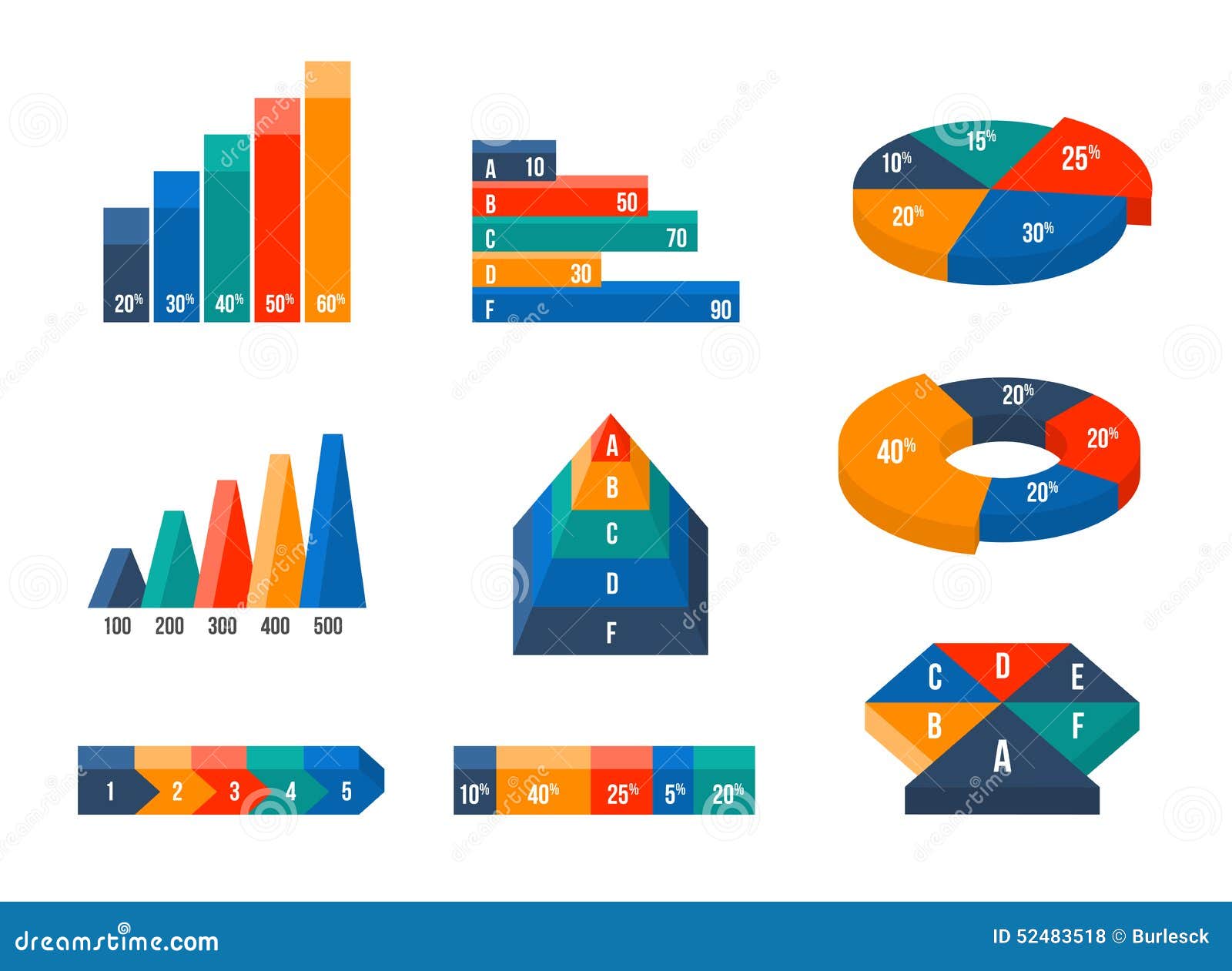 Vector Graphs And Charts