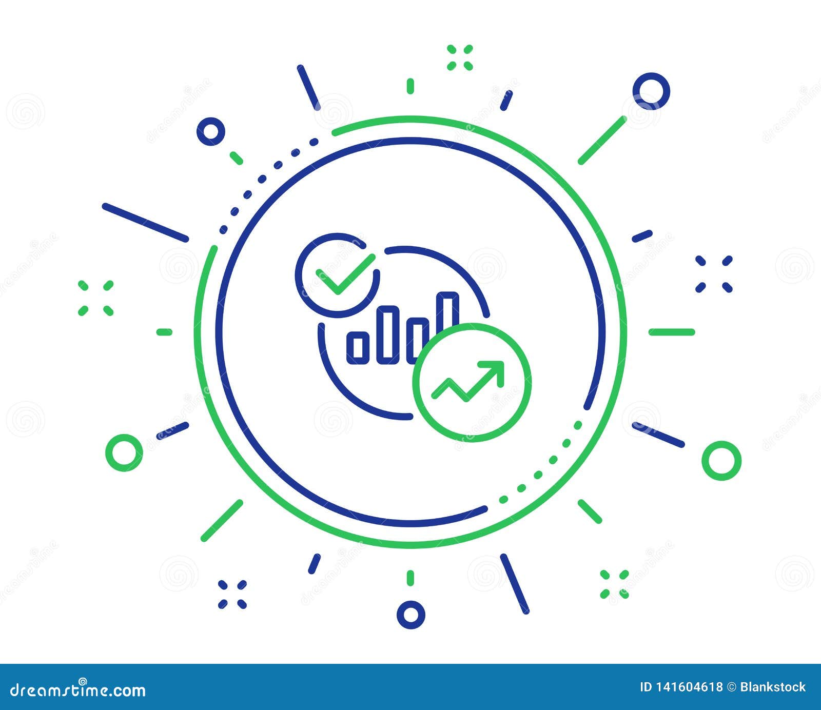 Stock Icons Graphs Charts And Statistics