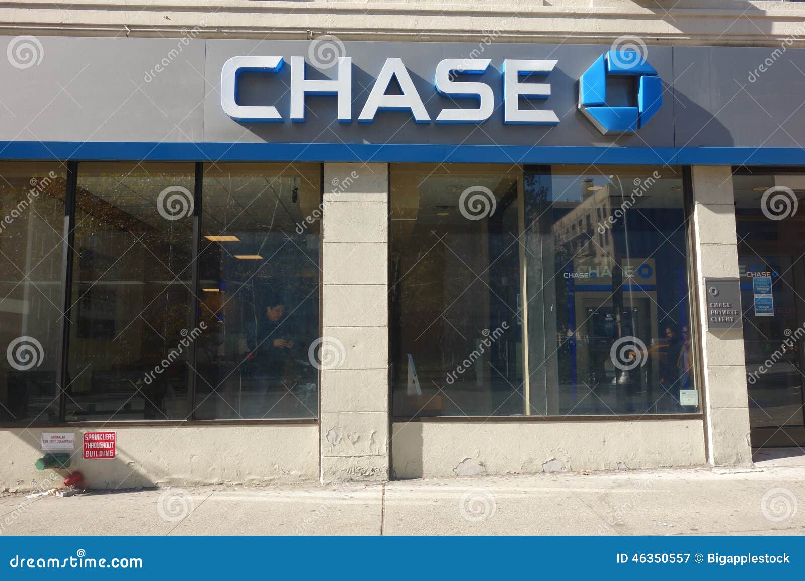 Chase Bank fotografía editorial. Imagen de york, alturas 46350557