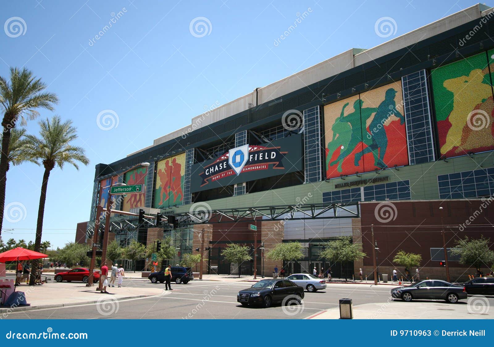 Chase Field in Phoenix, Arizona Editorial Stock Photo Image of