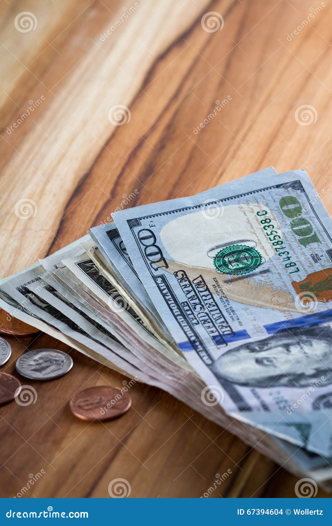 Chash money on a table stock photo. Image of america - 67394604