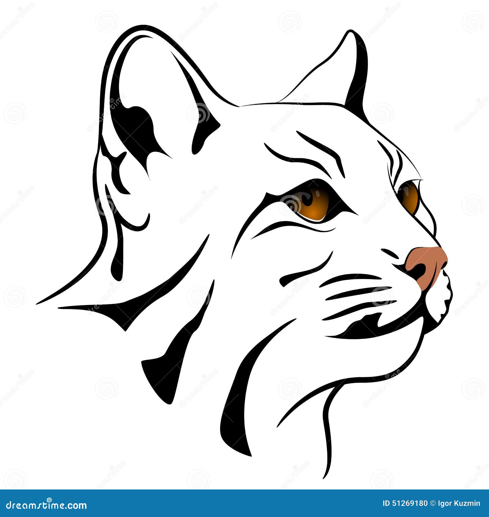 Chat Abstrait Illustration De Vecteur Illustration Du Mignon