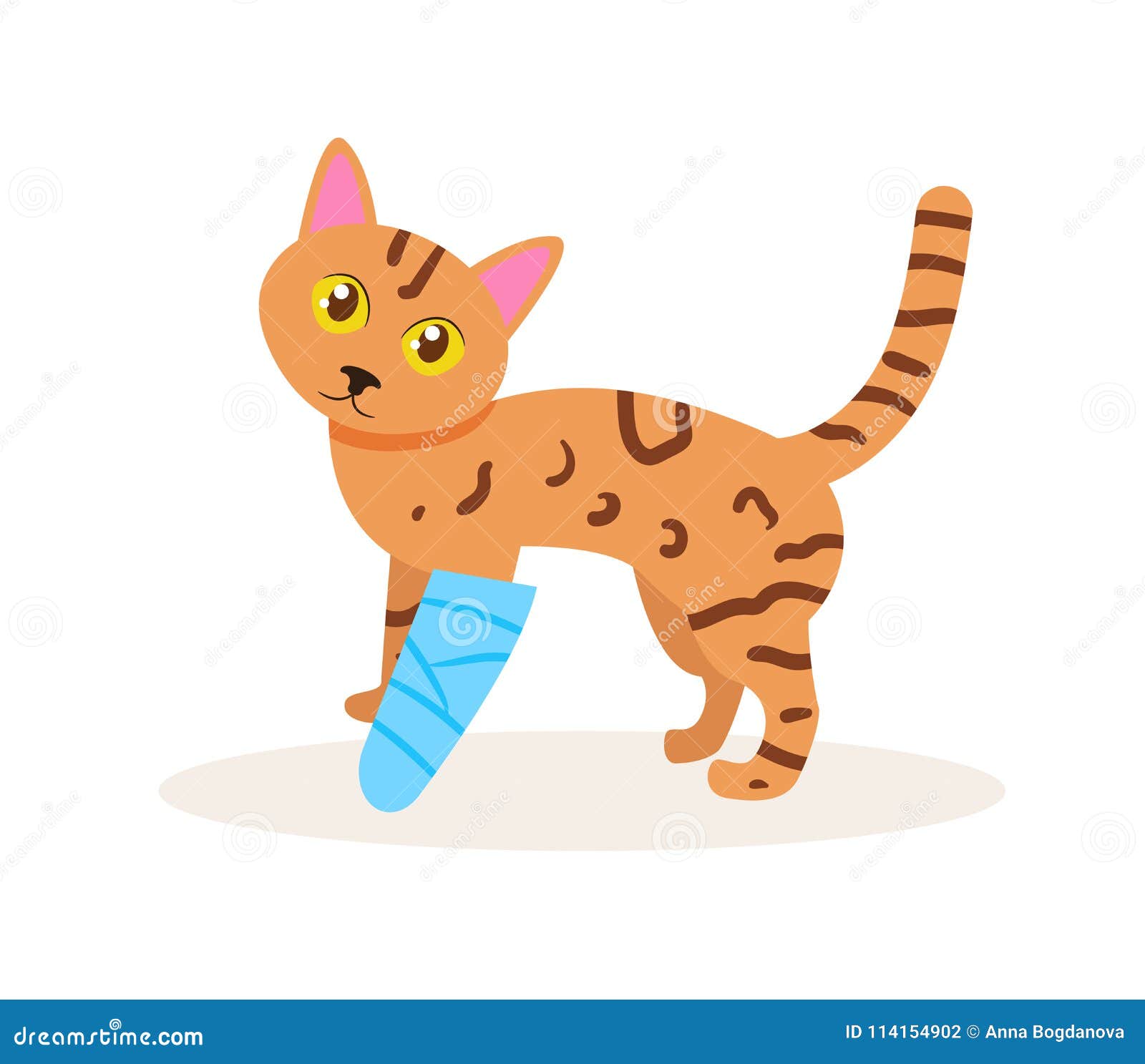 Chat Avec Un Vecteur De Jambe Cassee Cartoon Illustration De Vecteur Illustration Du Cassee Chat Chat Avec Un Vecteur De Jambe Cassee Cartoon Illustration De Vecteur Illustration Du Cassee Chat