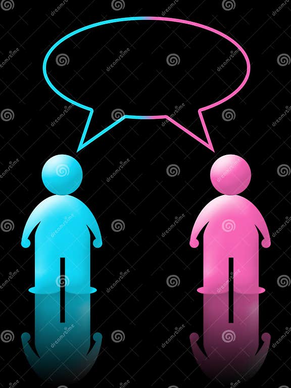 Chat and Live Messenger (01) Stock Illustration Illustration of