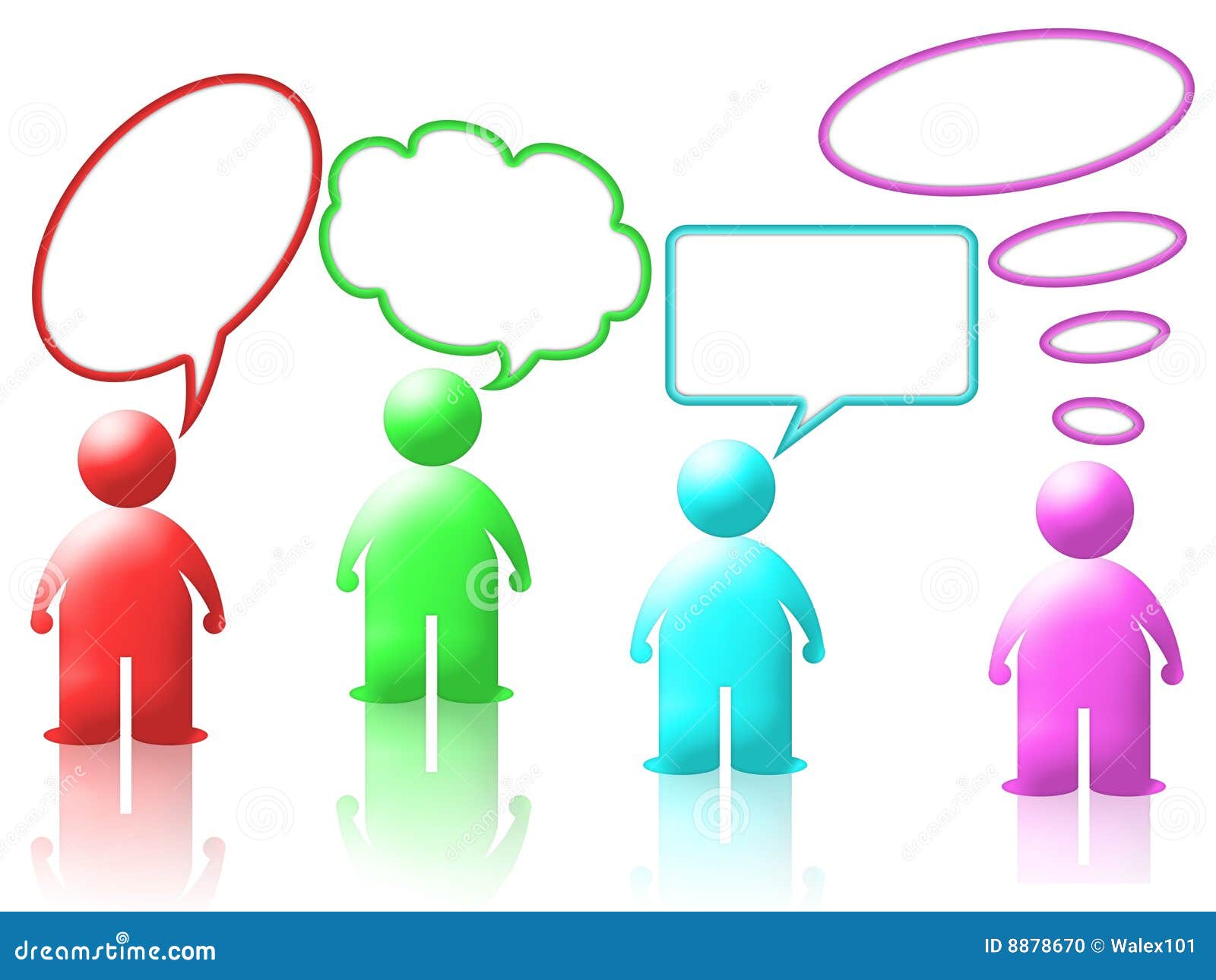 Chat and Live Messenger (02) Stock Illustration Illustration of