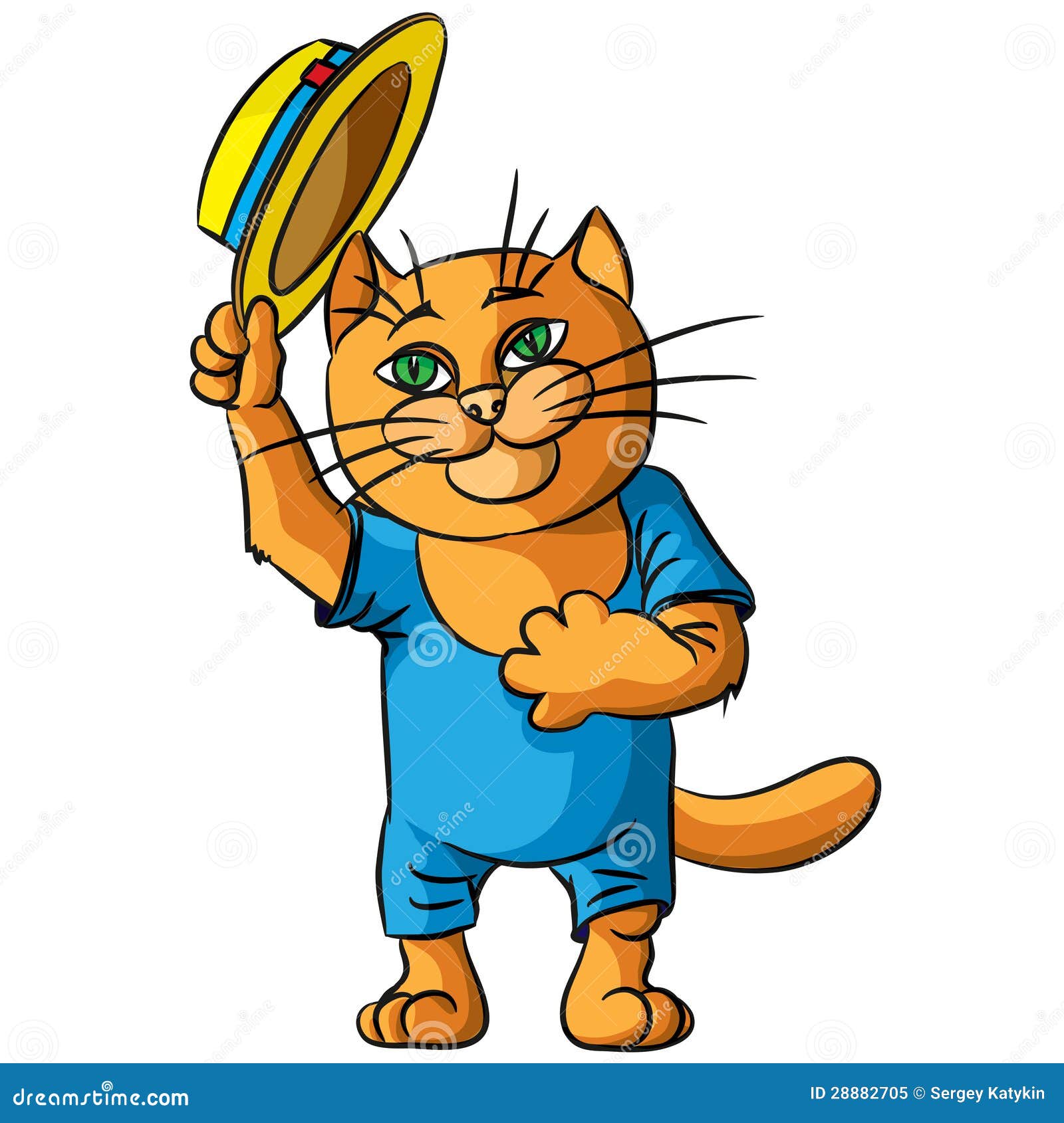 Chat Marrant Dans Un Chapeau De Paille Illustration De Vecteur Illustration Du Chapeau Chat 2705 Chat Marrant Dans Un Chapeau De Paille Illustration De Vecteur Illustration Du Chapeau Chat 2705