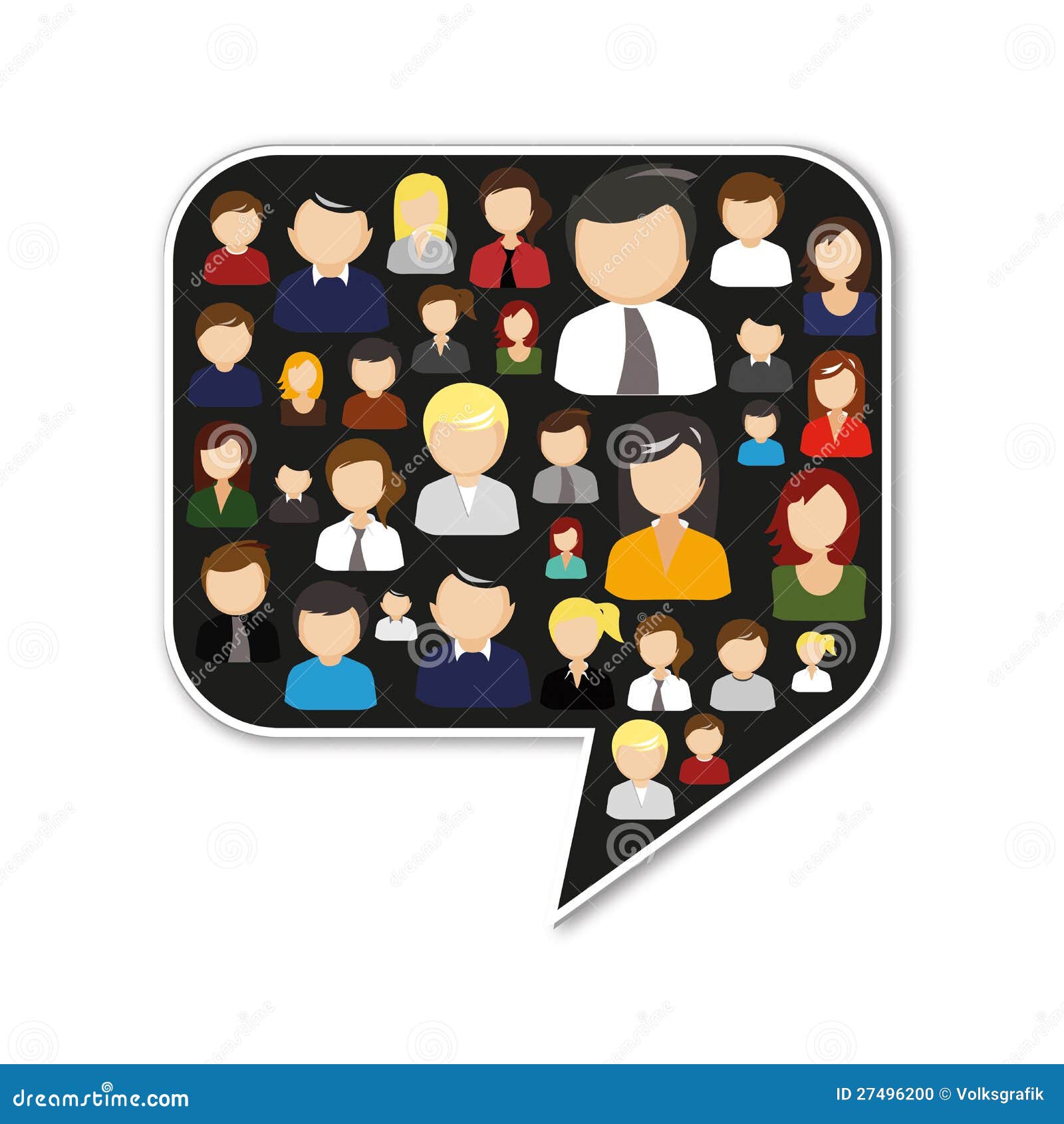Chat Room stock illustration. Illustration of connection - 27496200