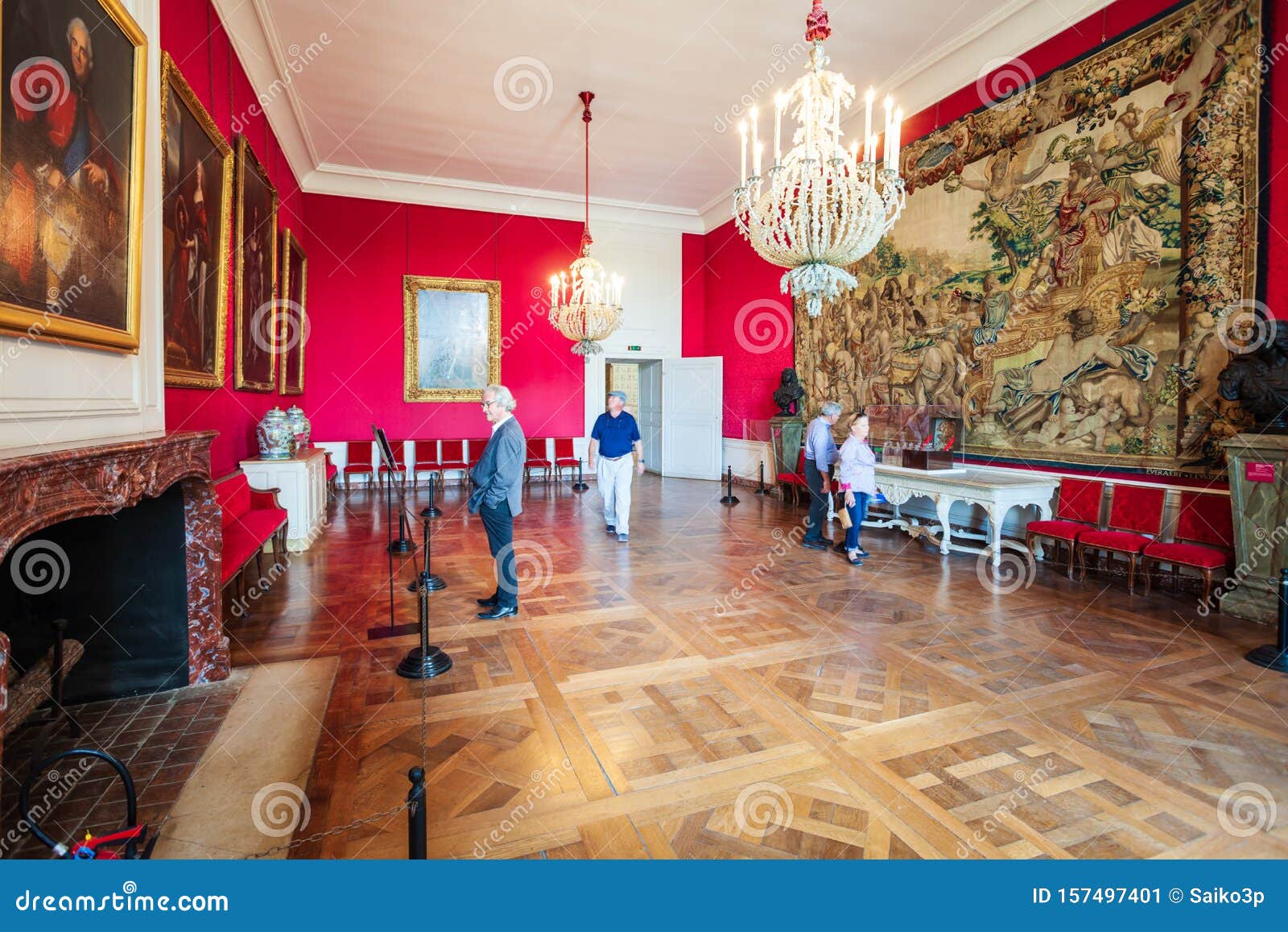 Chambord castle interior hi-res stock photography and images - Alamy