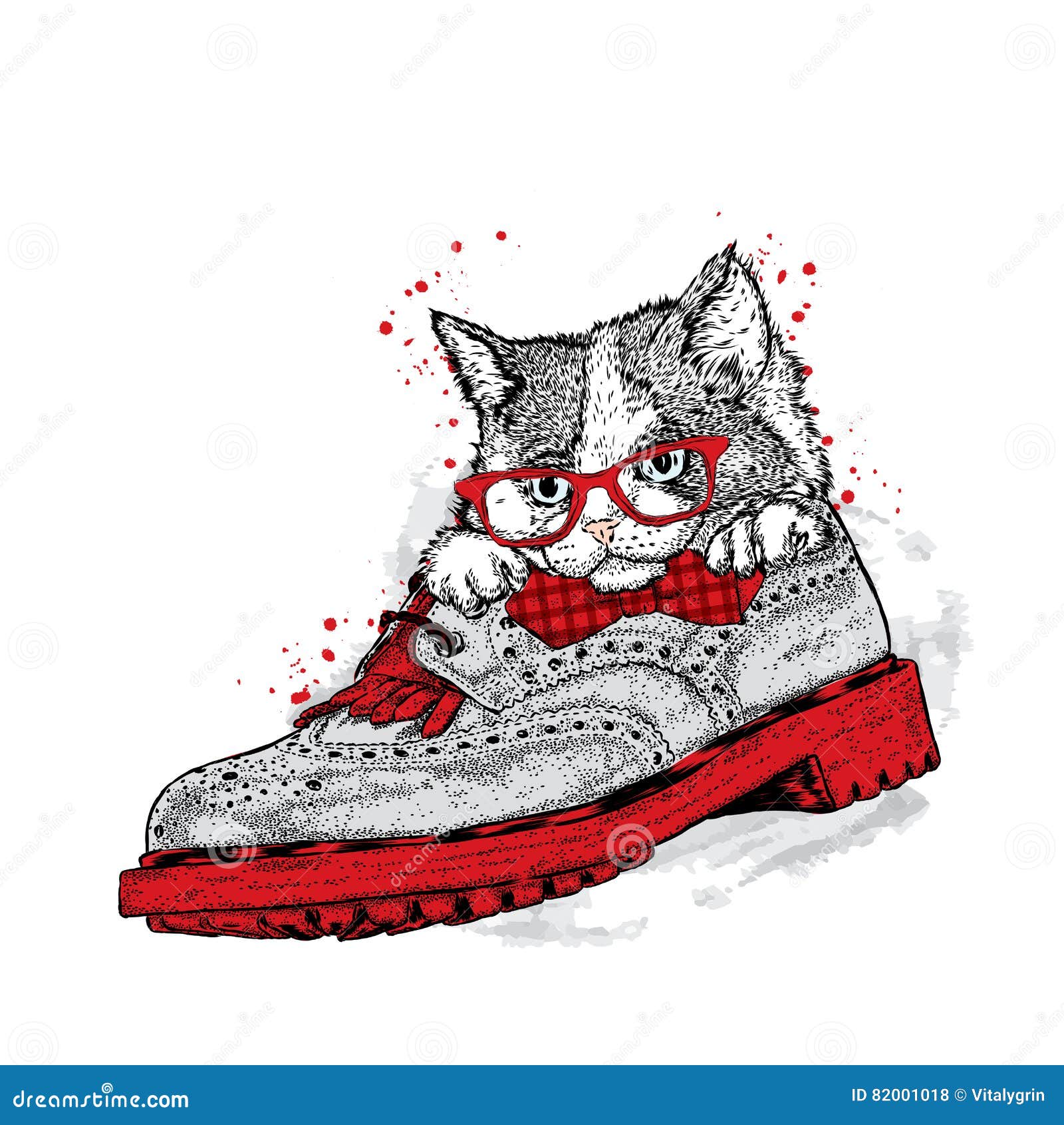 Chaton Mignon Dans Une Belle Chaussure Chat Mignon Illustration De Vecteur Illustration Du Papillon Perforation Chaton Mignon Dans Une Belle Chaussure Chat Mignon Illustration De Vecteur Illustration Du Papillon Perforation