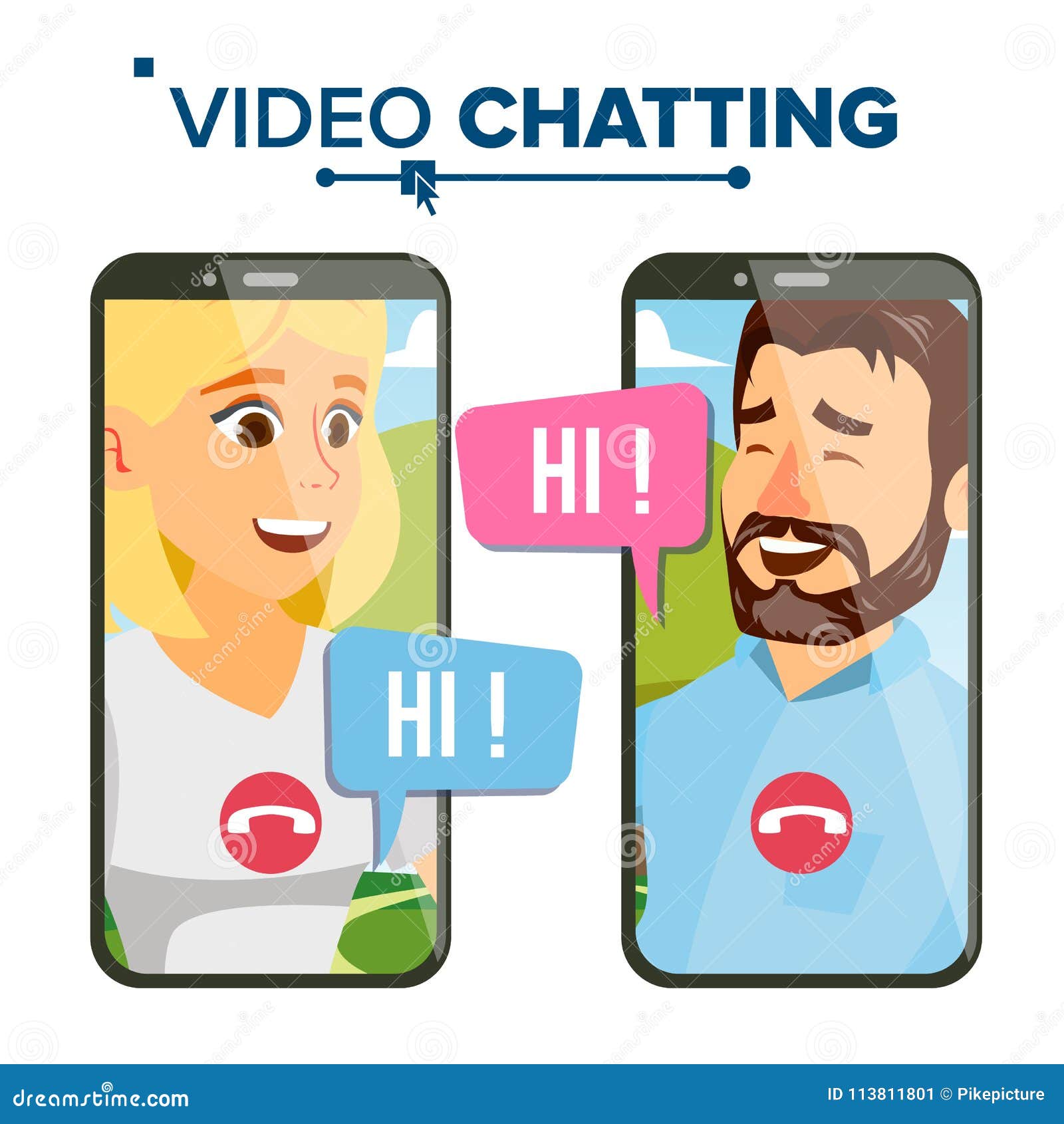 Chatting Vector. Speech Icon. Network Discussion. Smartphone. Isolated Flat  Cartoon Illustration Stock Vector - Illustration of graphic, hand: 113811801