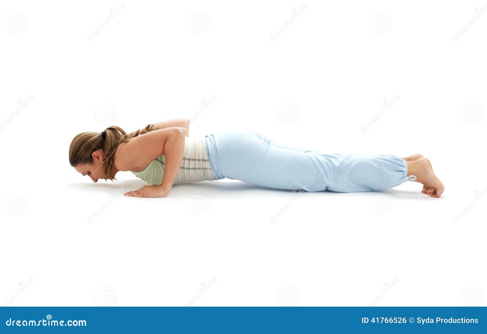 Four-Limbed Staff Pose (Chaturanga Dandasana)