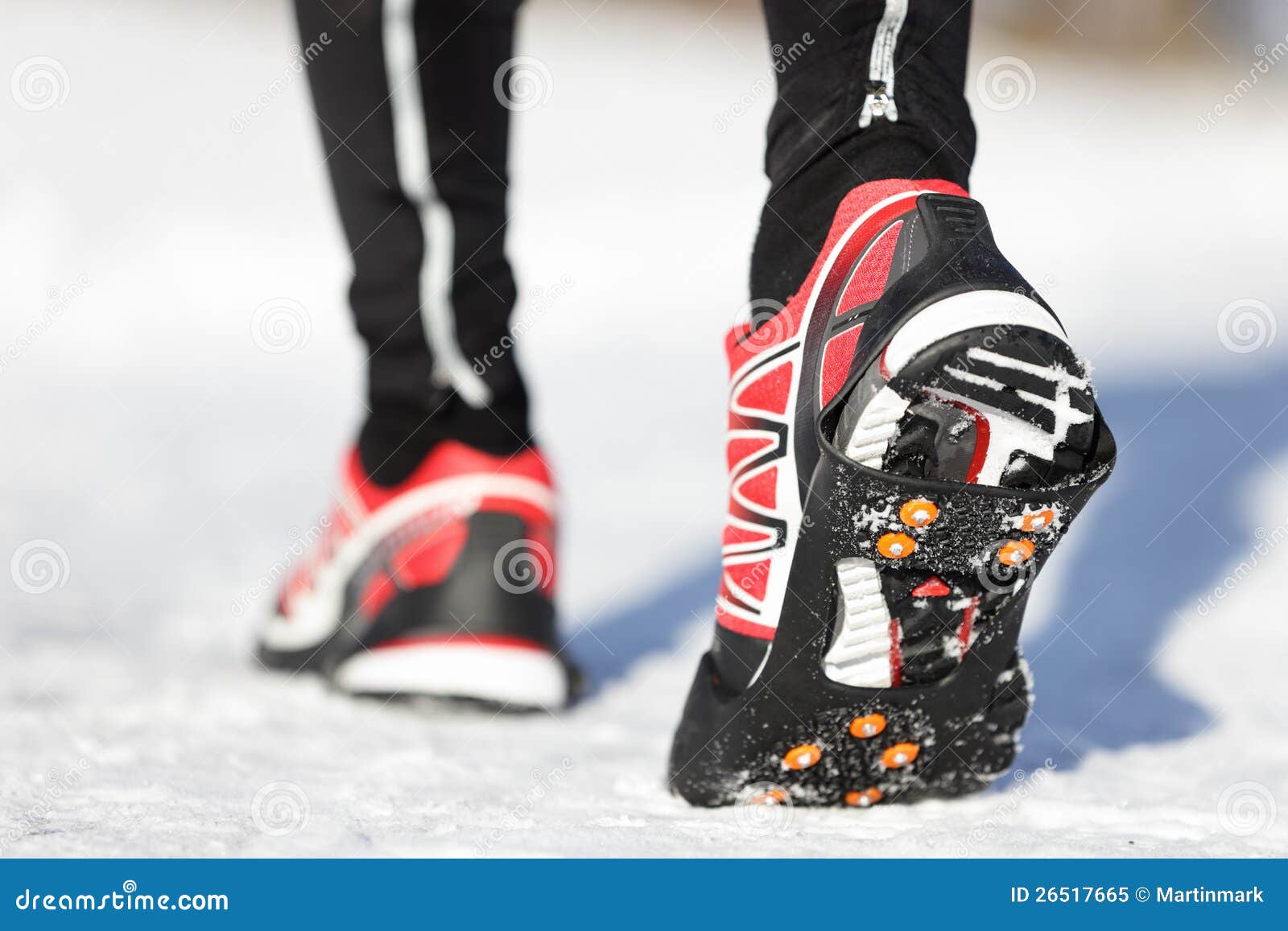 chaussure running neige