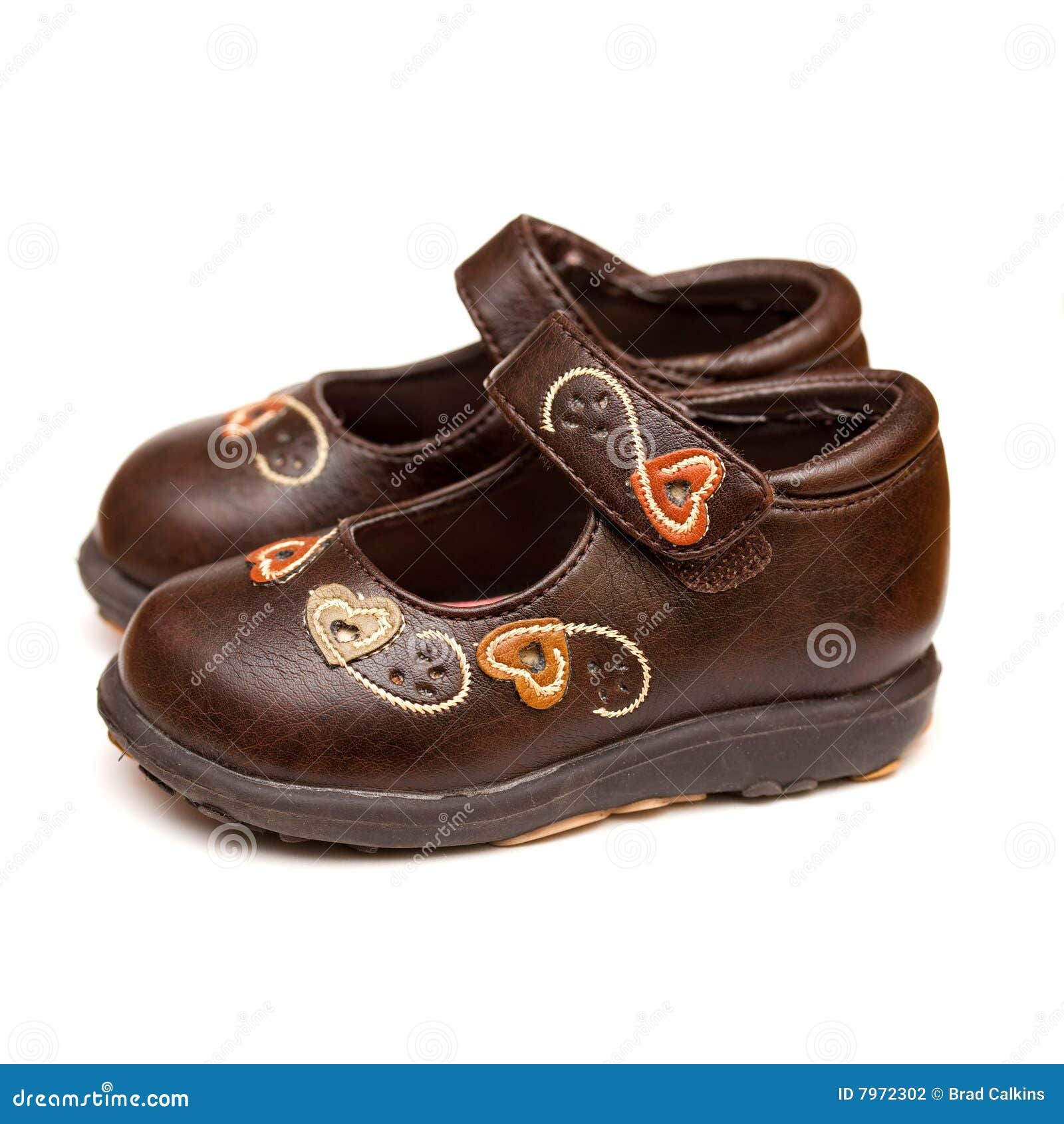 chaussures filles cuir