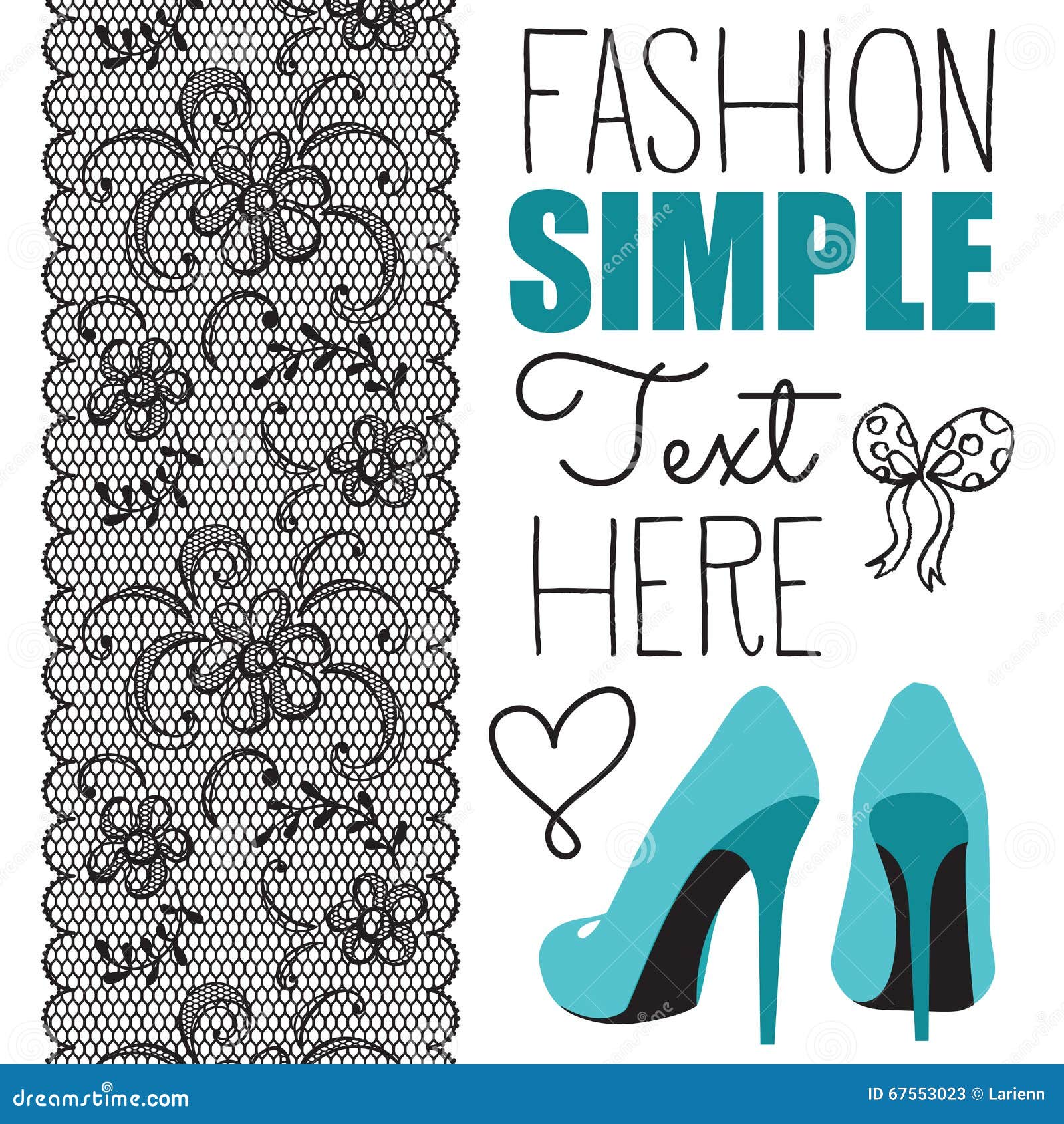 chaussure talon dentelle