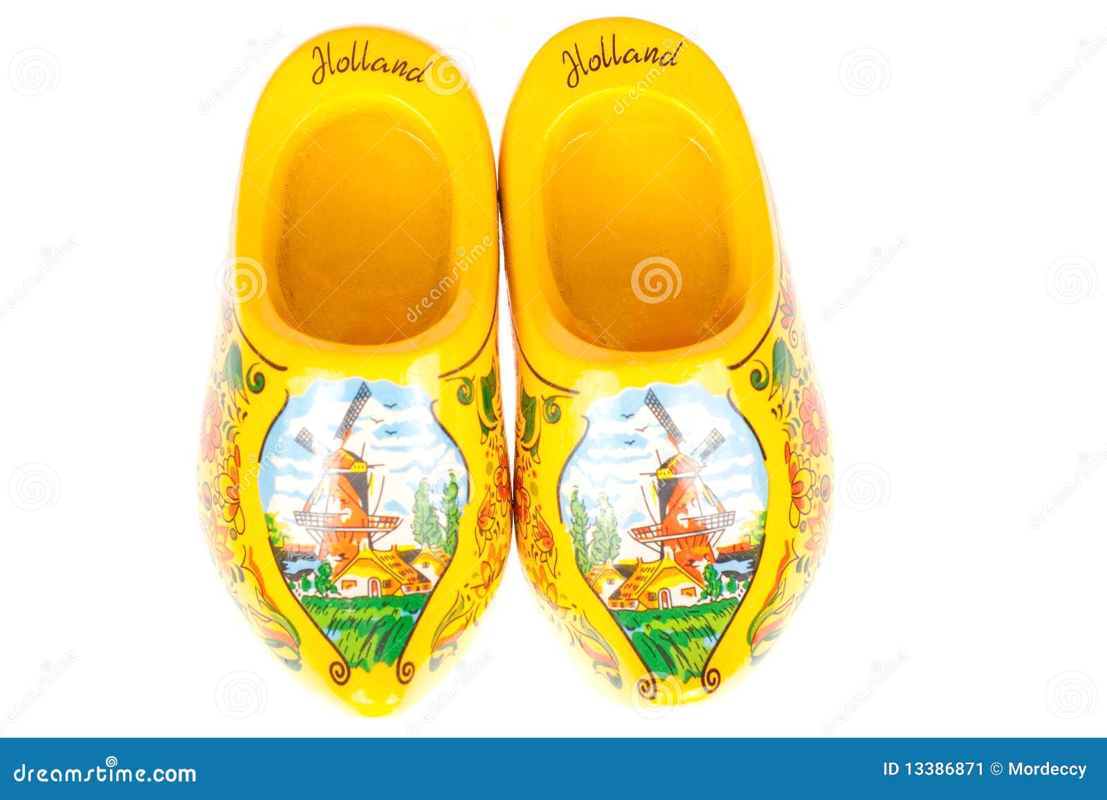 Chaussures En Bois Hollandaises Image stock Image du touristes