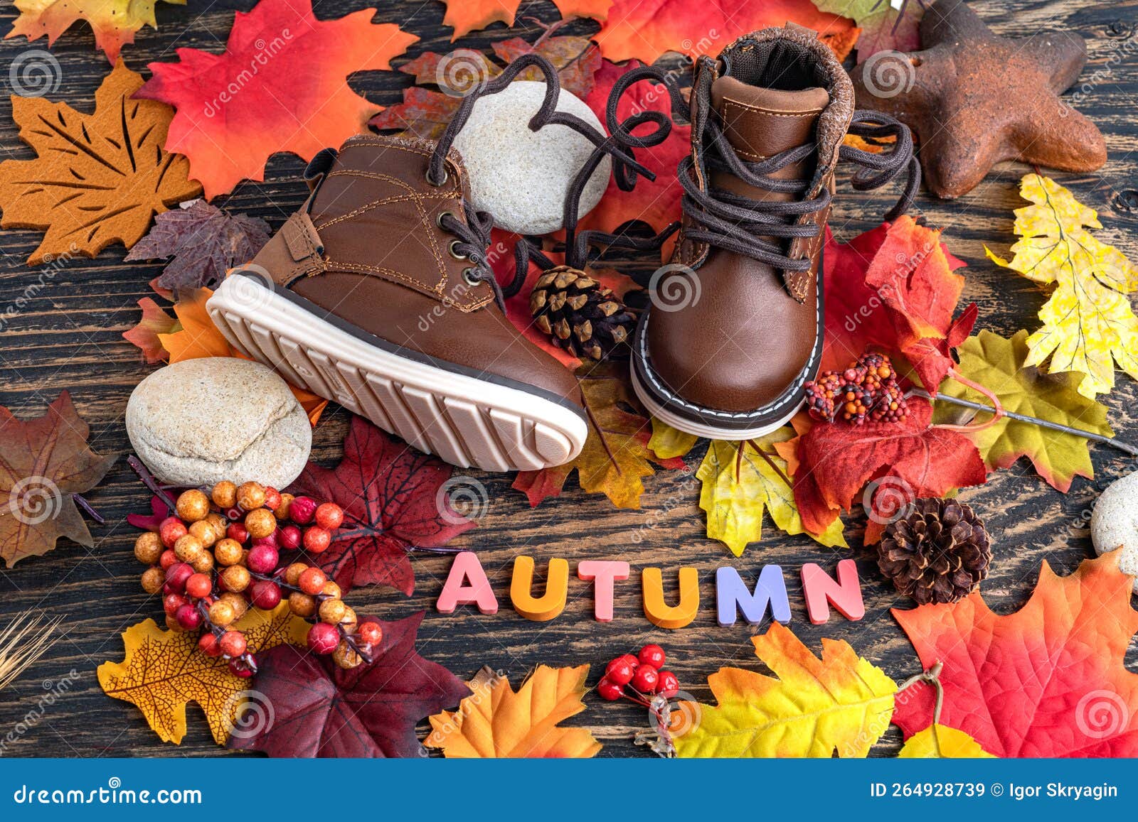 Chaussures Pour Enfants La Mode. Bottes Pour Un Petit Gar on