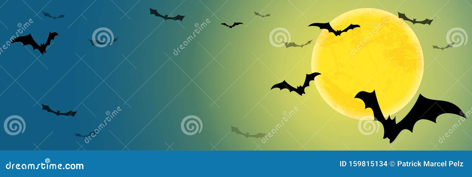 Les chauves-souris et pleine lune 18" X 18" Rempli Coussin-Halloween gothique vampires 
