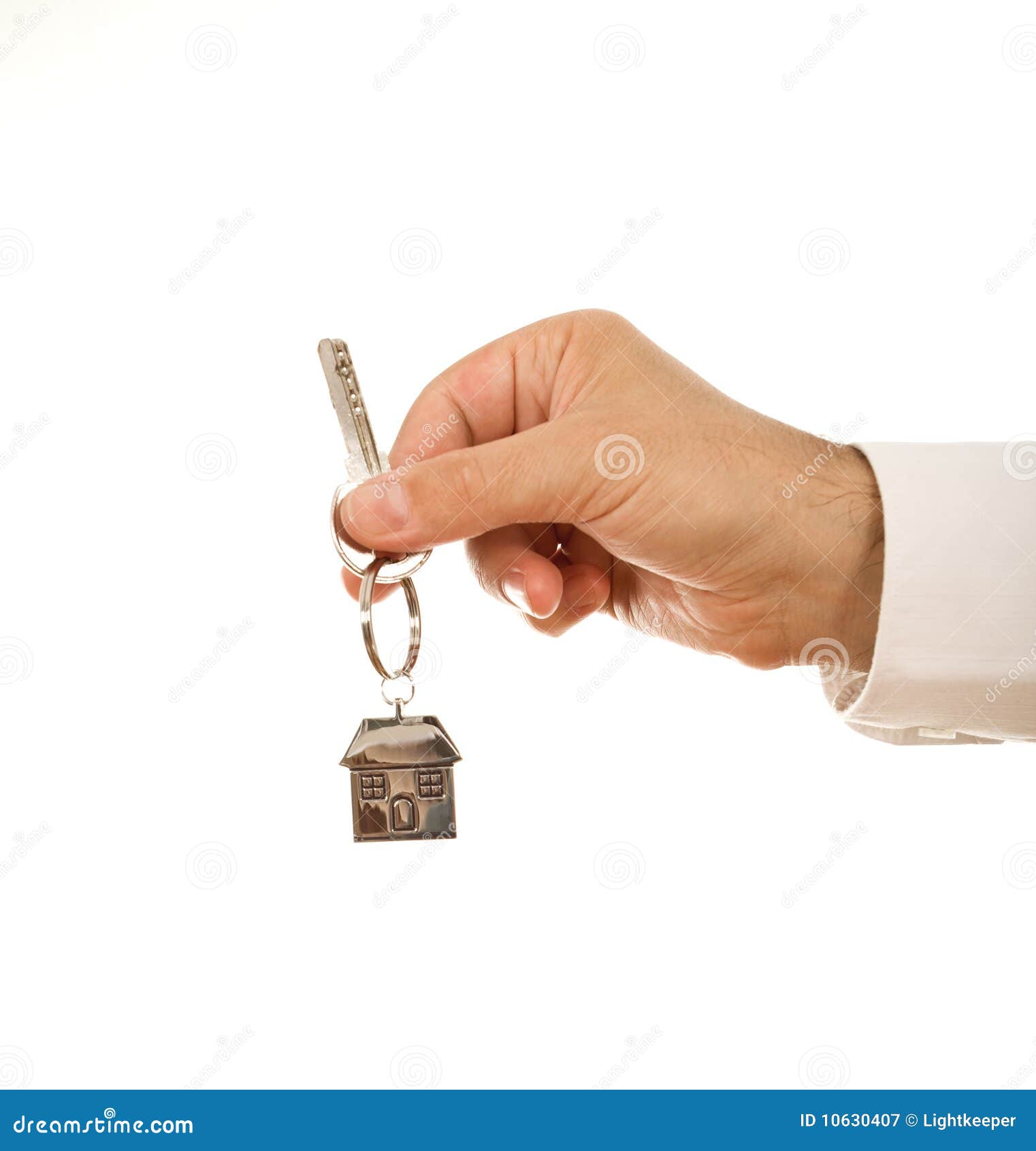 Chave Da Casa Da Terra Arrendada Da Mao Imagem De Stock Imagem De Casa Arrendada 10630407