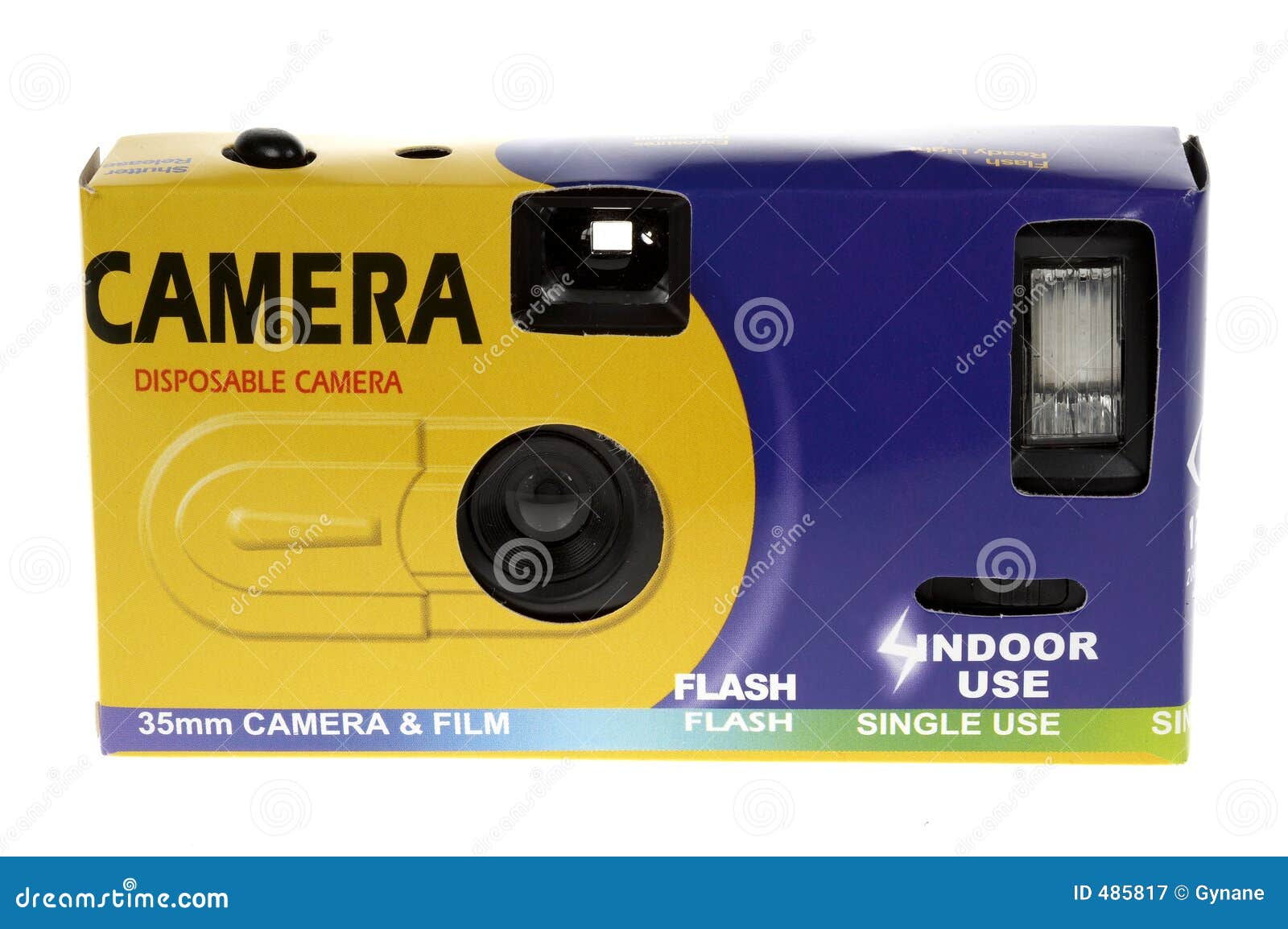 Cheap Disposable Camera Royalty Free Stock Photography