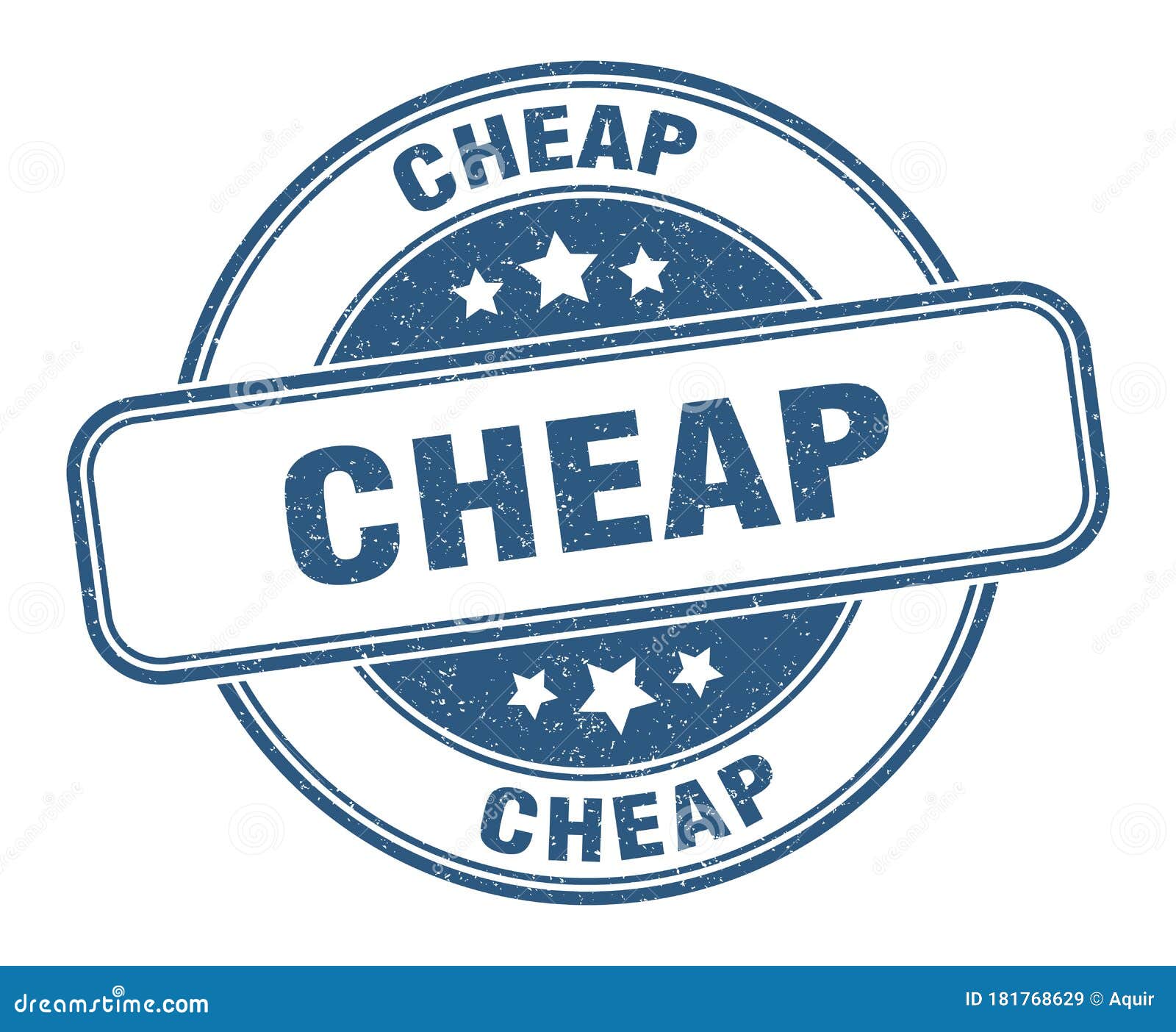 Cheap Stamp. Cheap Round Grunge Sign Stock Vector Illustration of