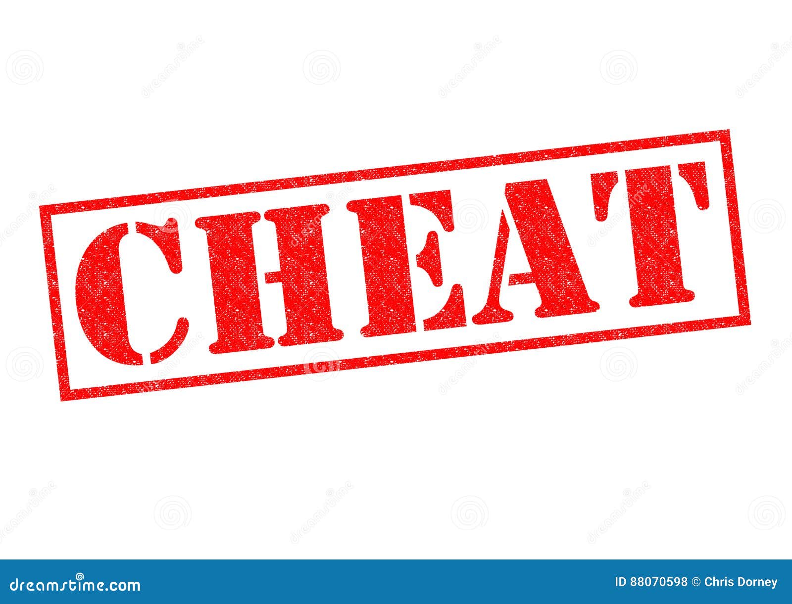 CHEAT stock photo. Image of artist, cheater, rogue, stamped 88070598