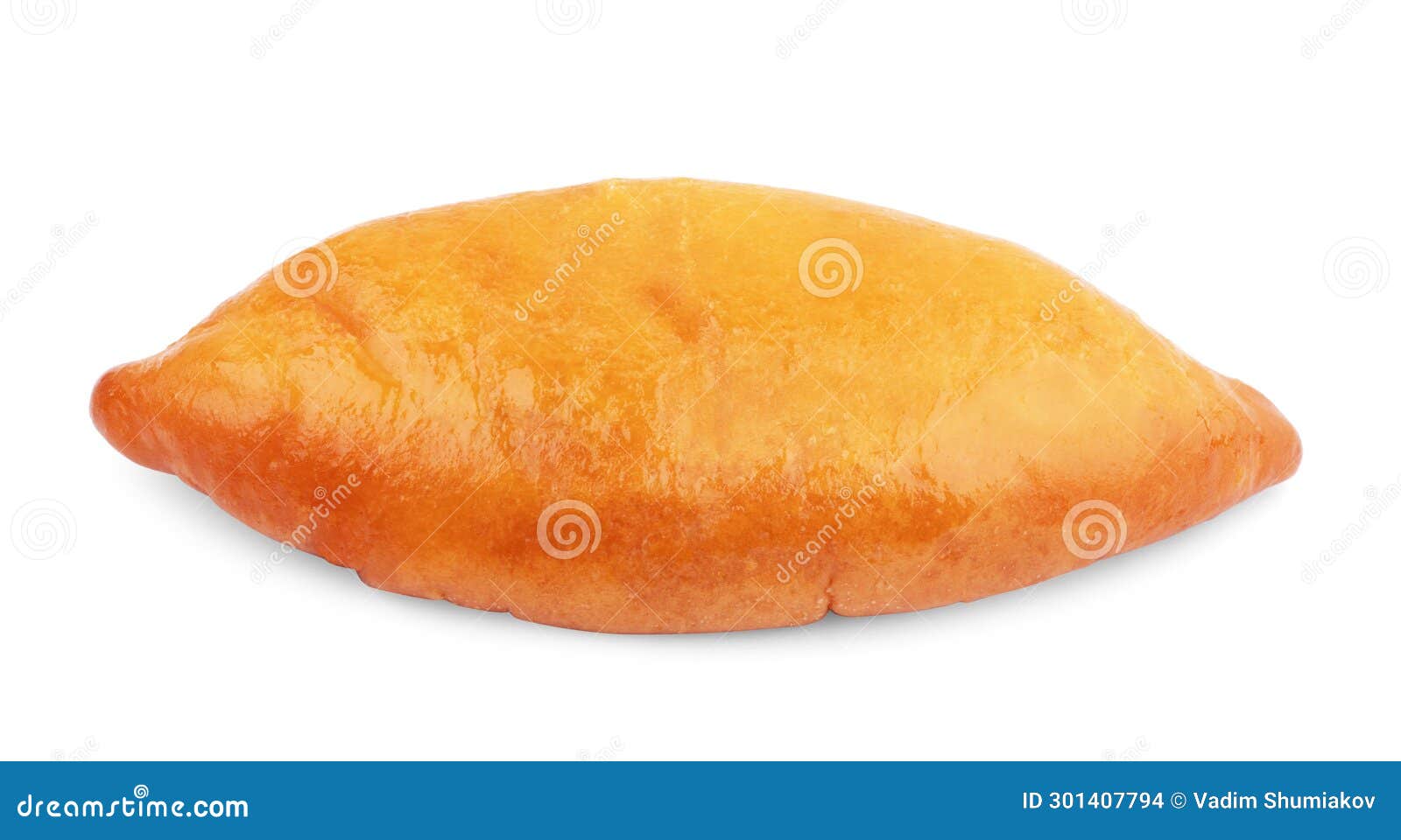 cheburek , homemade fried meat pie, stuffed tatar chiburekki, calzone, traditional empanada, cheburek on white background