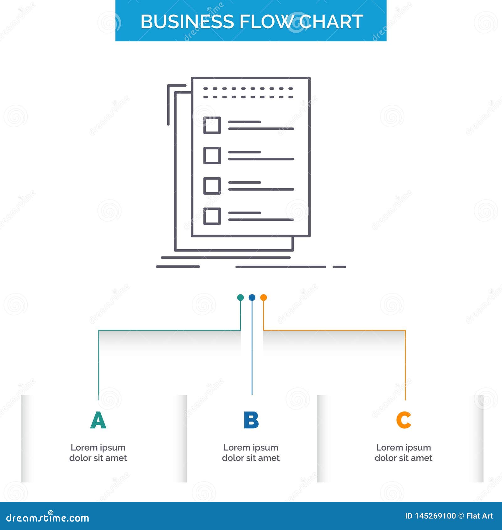 Task Flow Chart Template