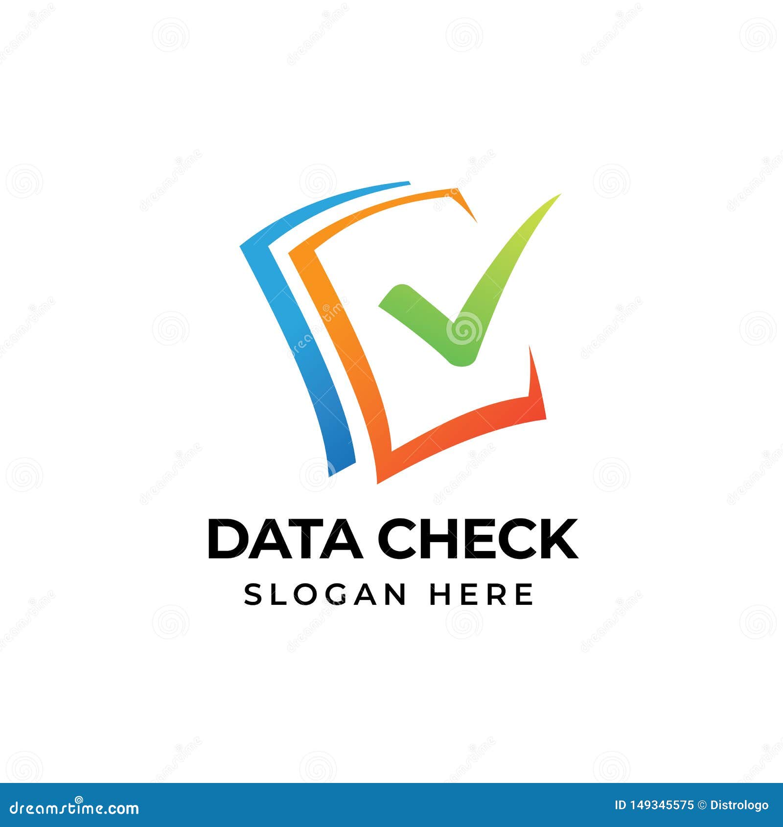 check document logo template . doc check icon  