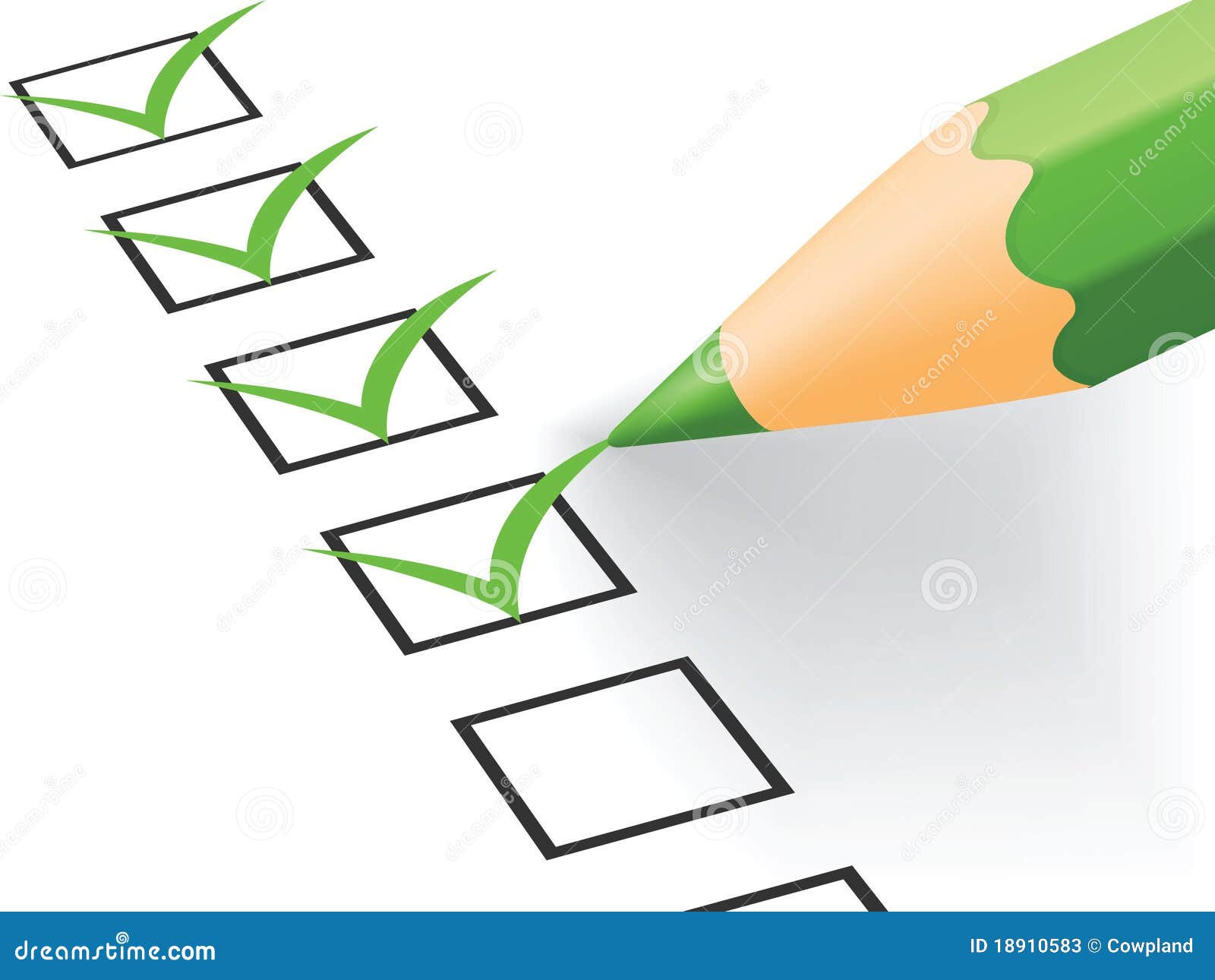 Check List. To-do List Vector Illustration | CartoonDealer.com #123882888