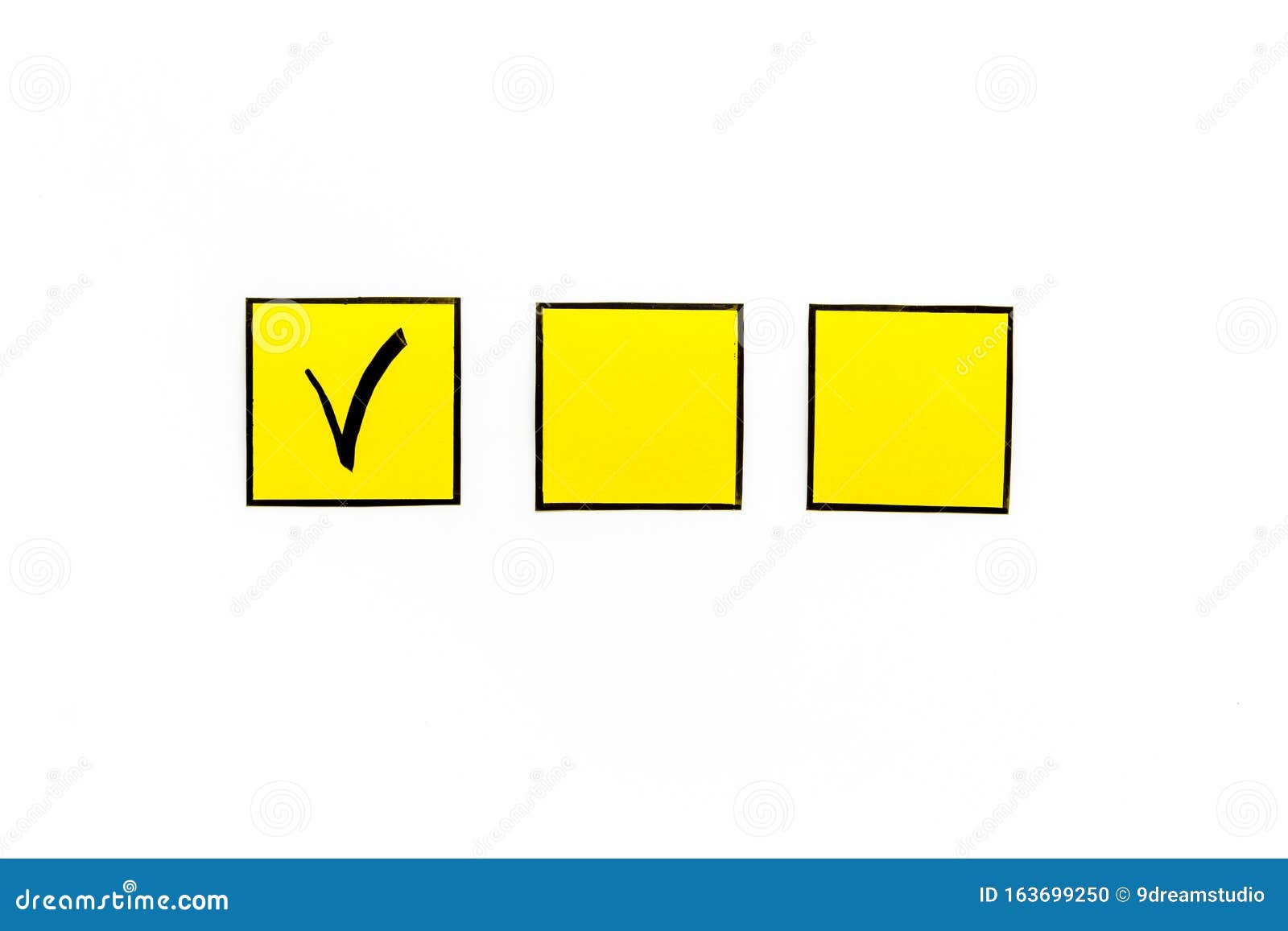 box with check mark text box with check mark text
