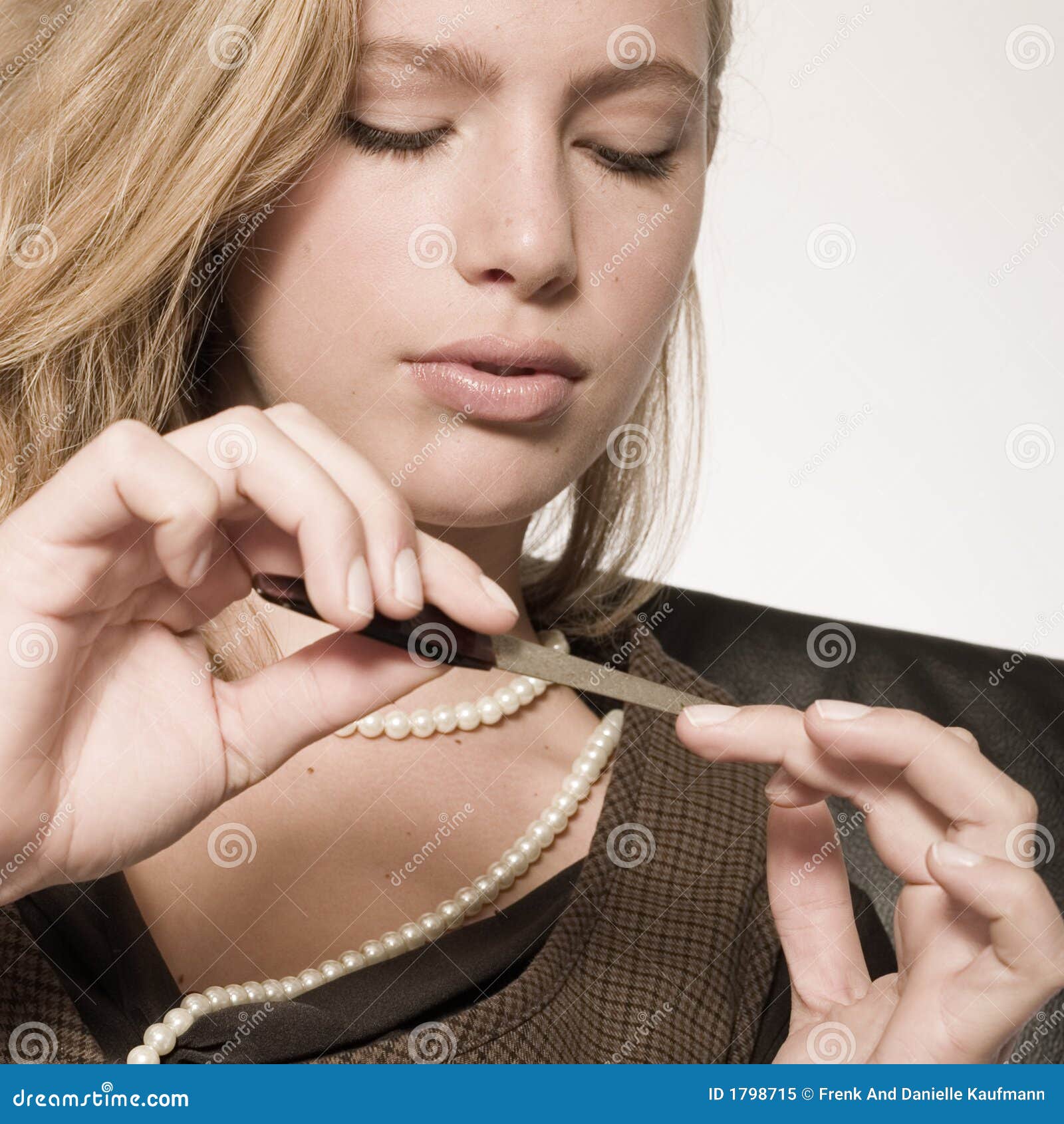 Check my nails stock image. Image of casual, care, glossy 1798715