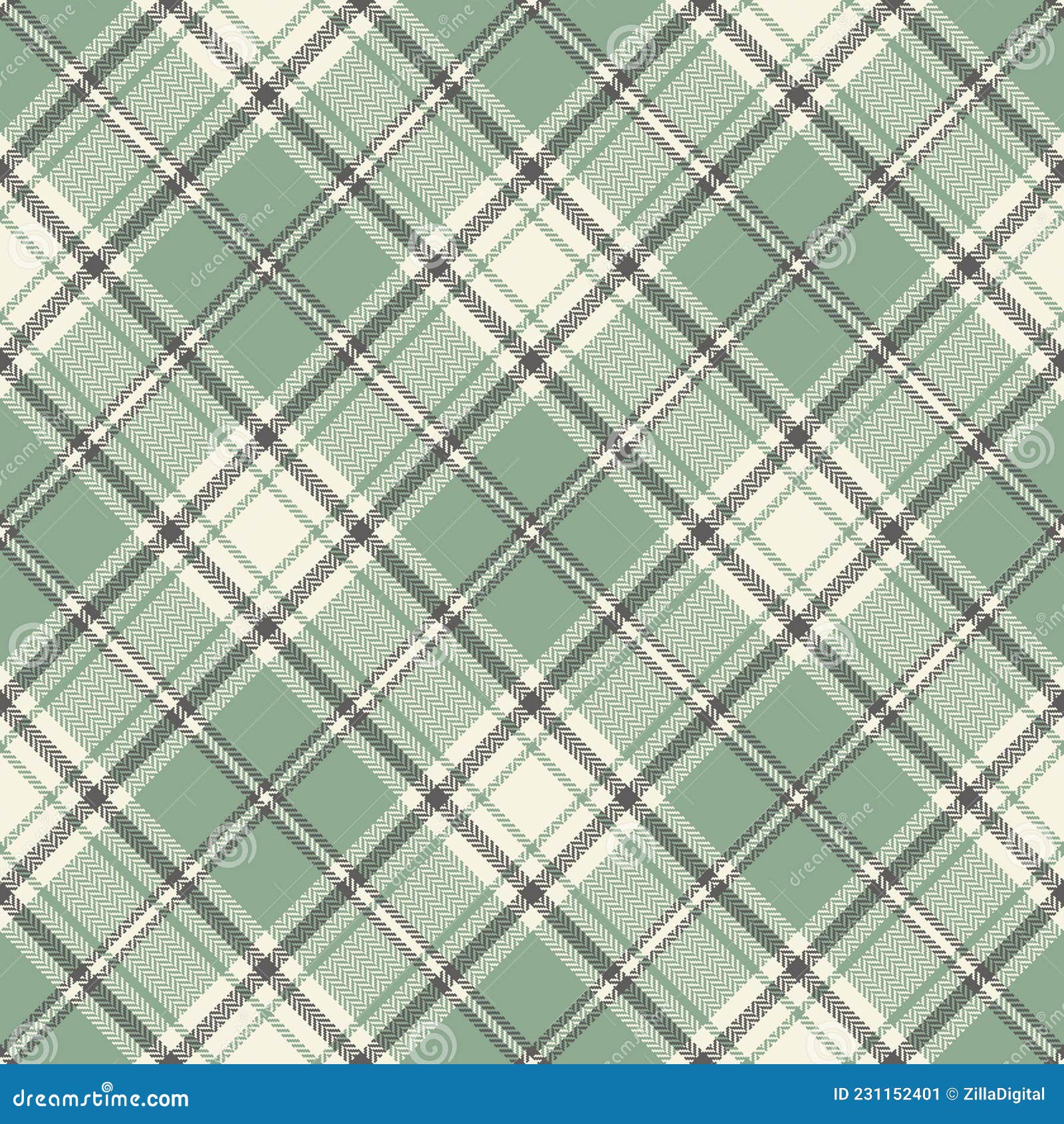 Green Buffalo Plaid Fabric - Quality COTTON Flannel Fabric by the Yard-  Mammoth Flannel from Robert Kaufman, Apparel Fabric, 3/4 Plaid C9