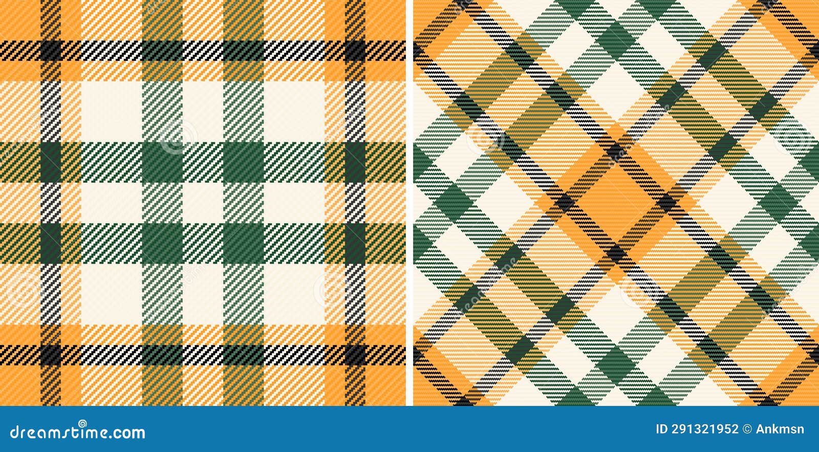 Check Textile Vector of Tartan Plaid Pattern with a Fabric Background ...