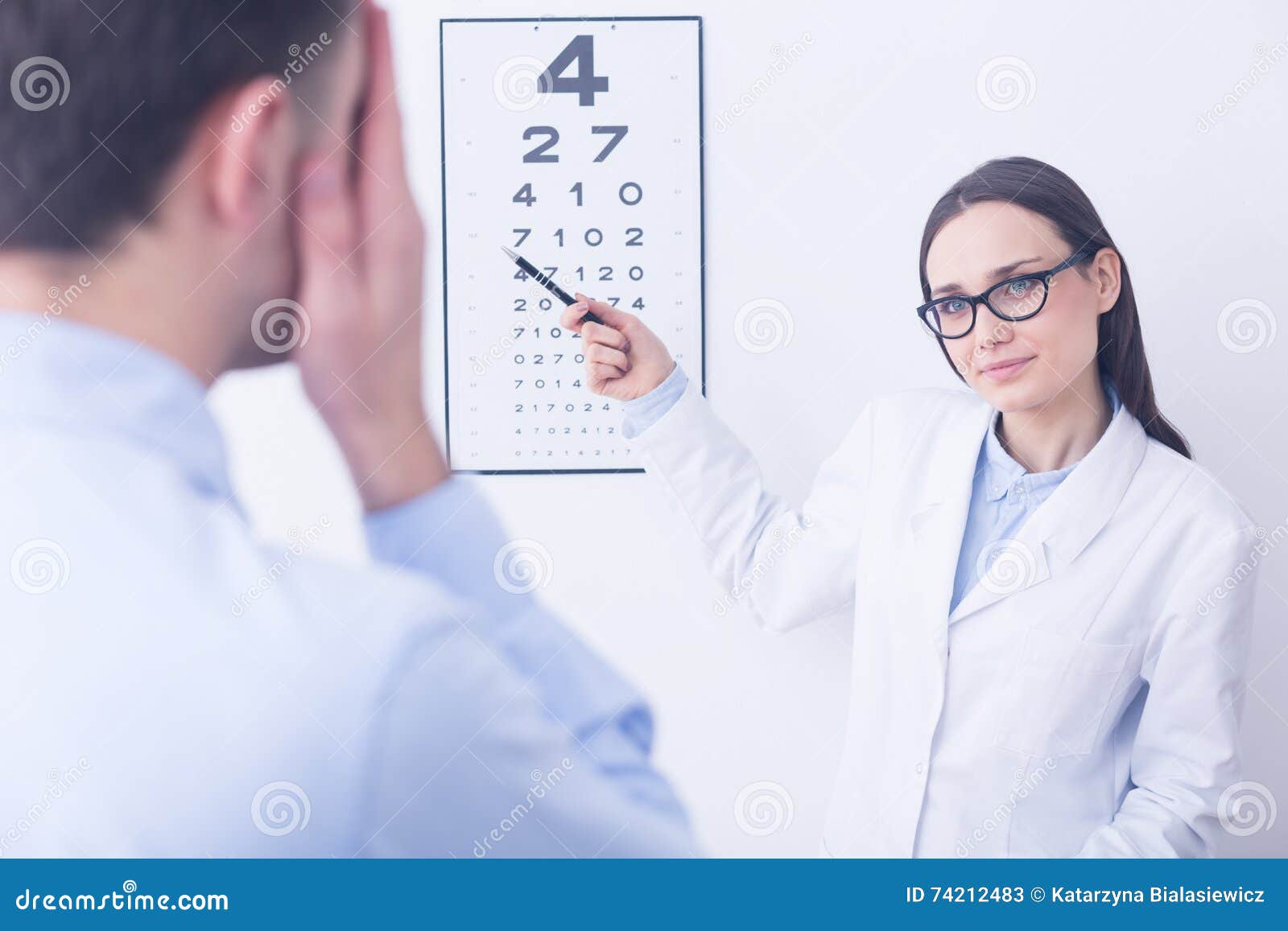 check your vision at doctor's