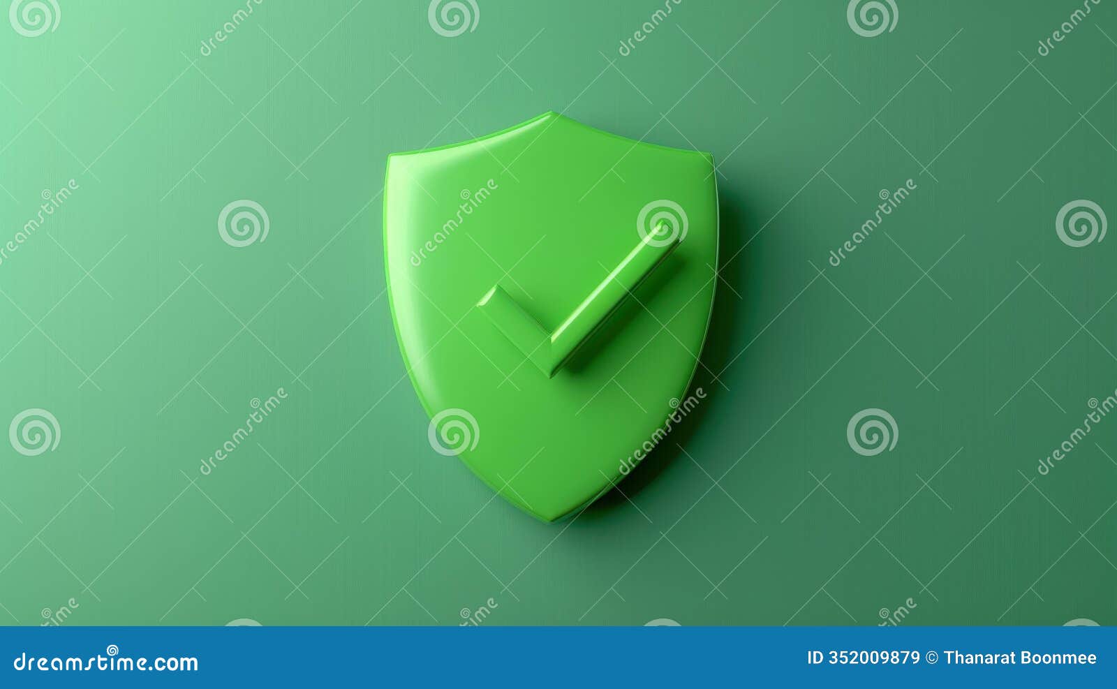 a checkbox on a shield represents robust online security, ensuring your data is accepted and protected with integrity