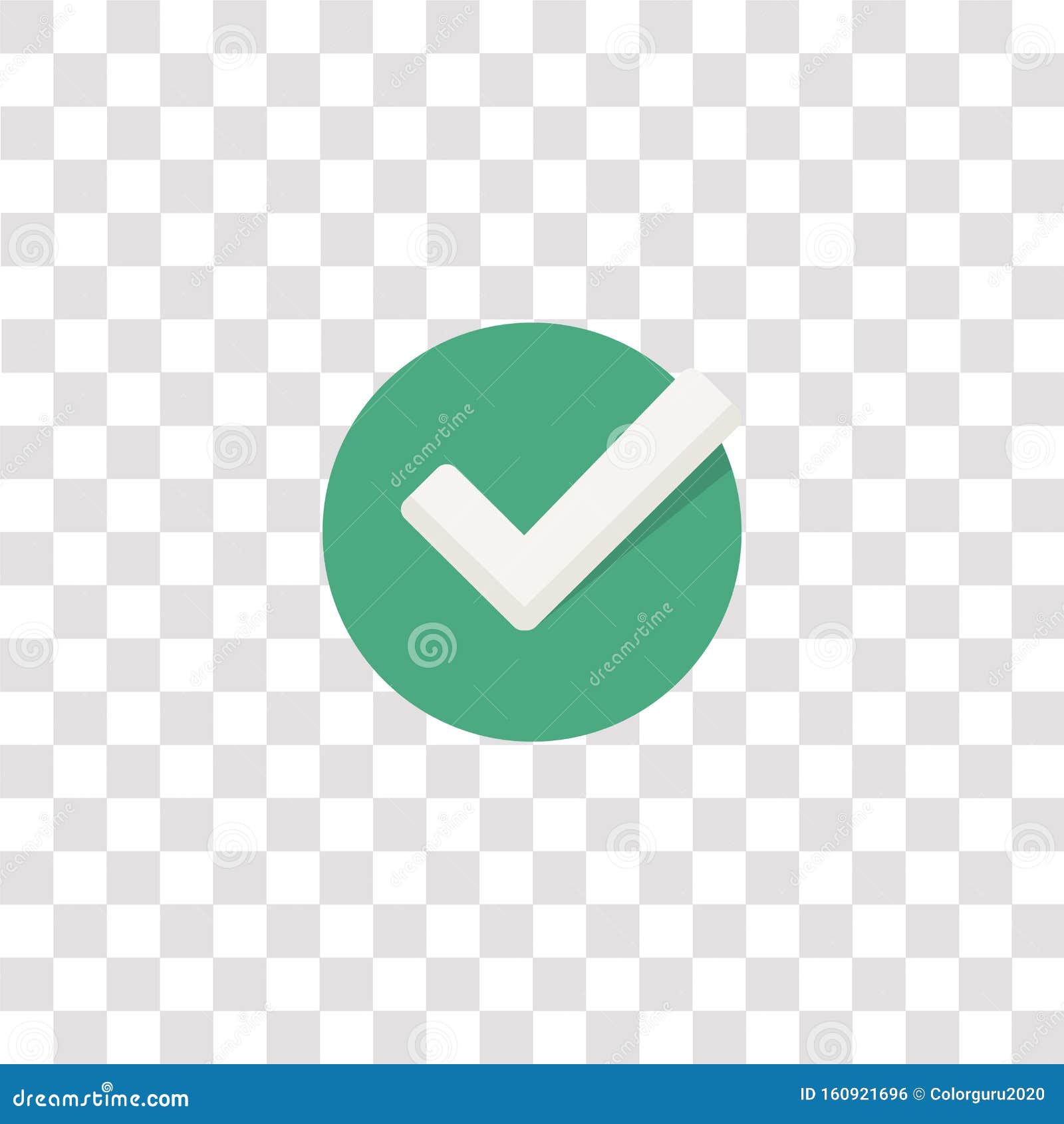 Checked Icon Sign and Symbol. Checked Color Icon for Website Design and ...