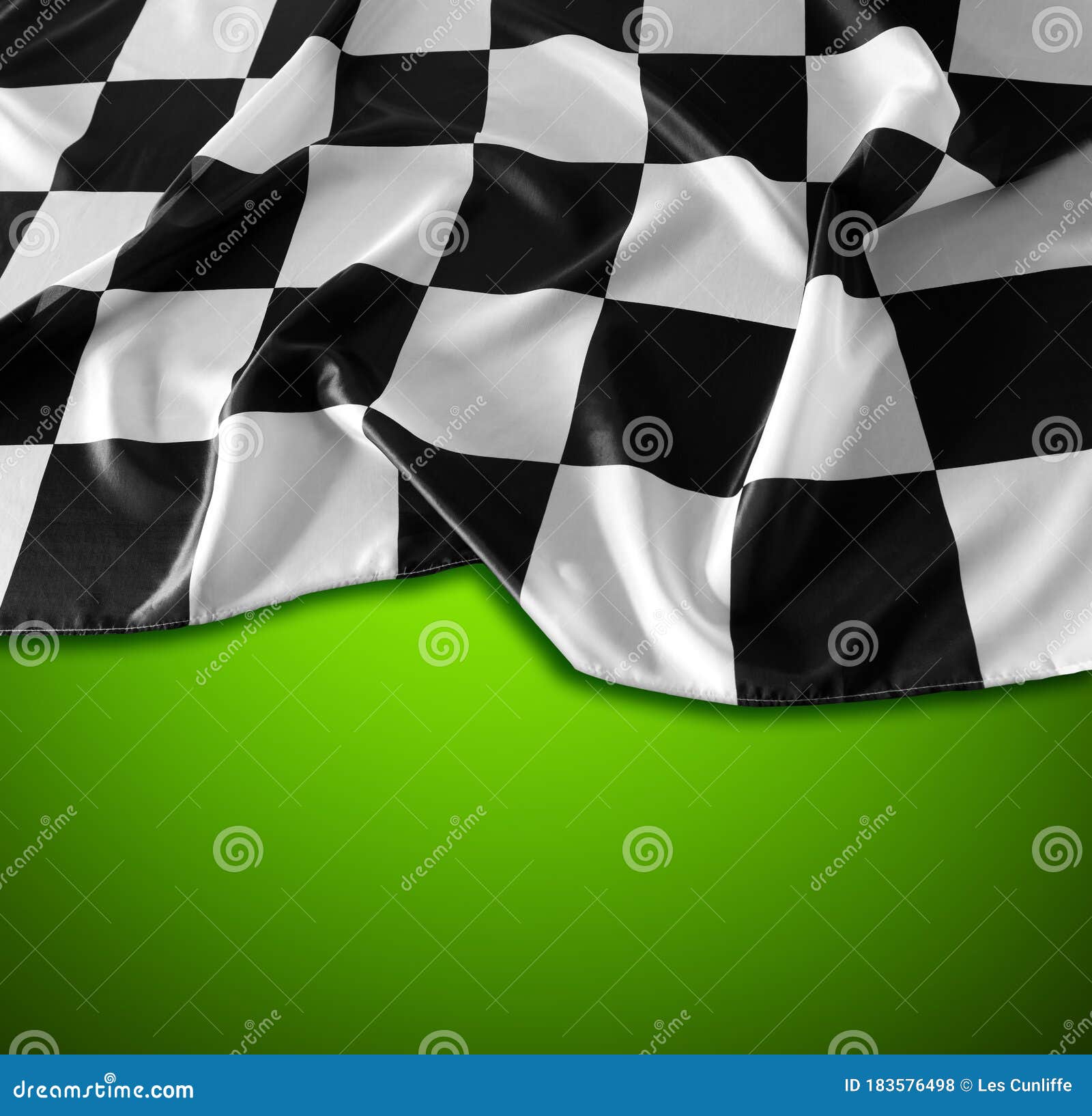 Checkered flag on green stock photo. Image of flagquot - 183576498 Repeating Checkered Flag Background