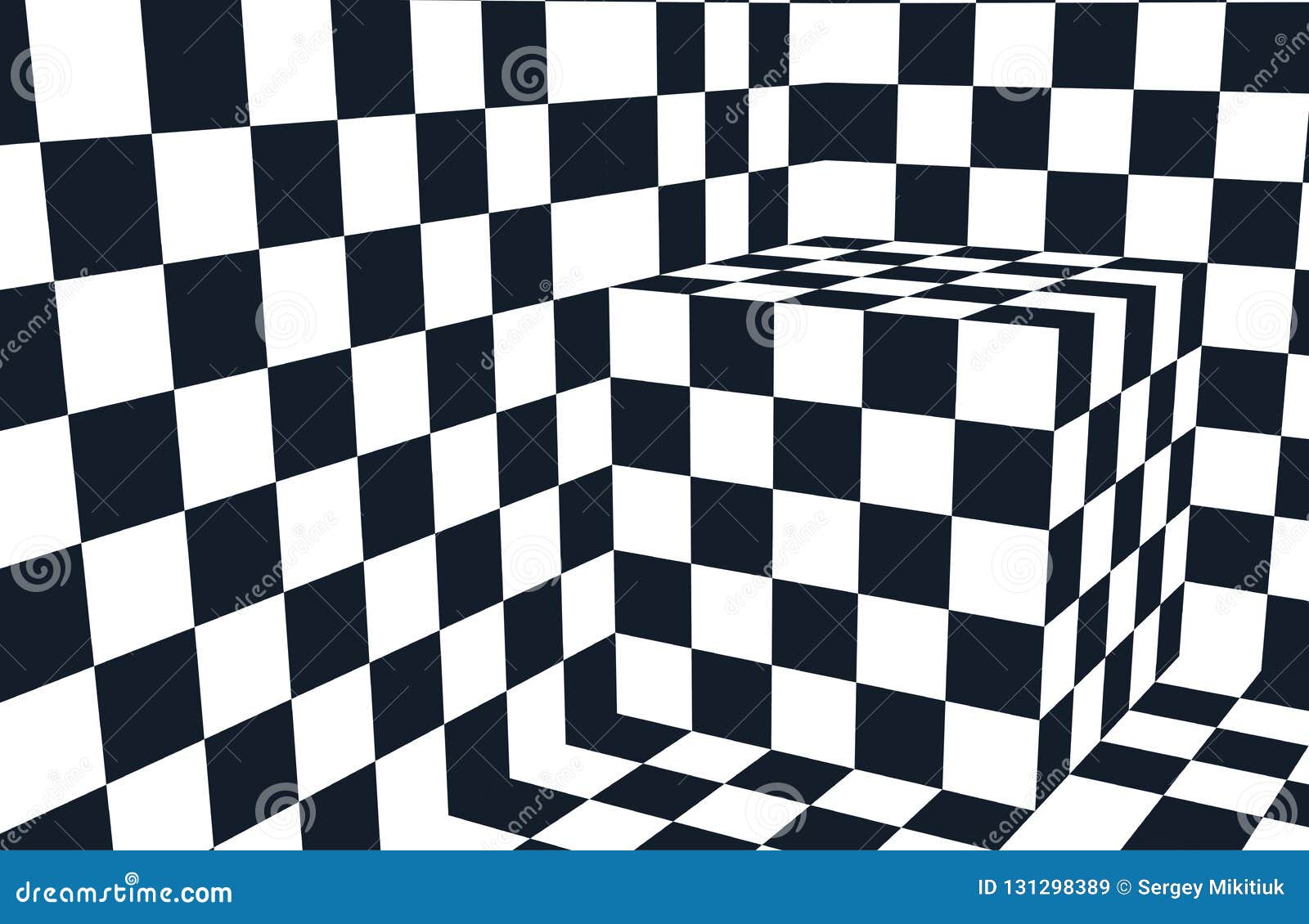 Checkered Gray and White Abstract Background Stock Vector ...