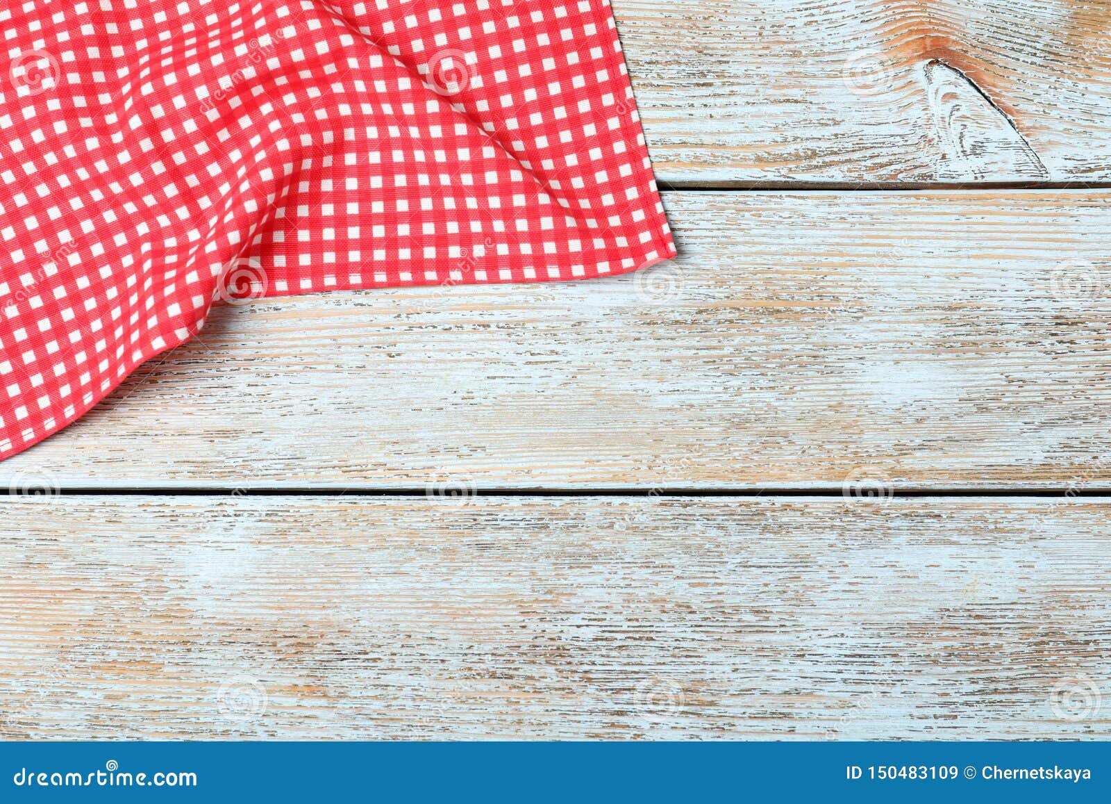 picture Clip Art Red And White Picnic Blanket https www dreamstime com checkered picnic blanket wooden background top view space text image150483109