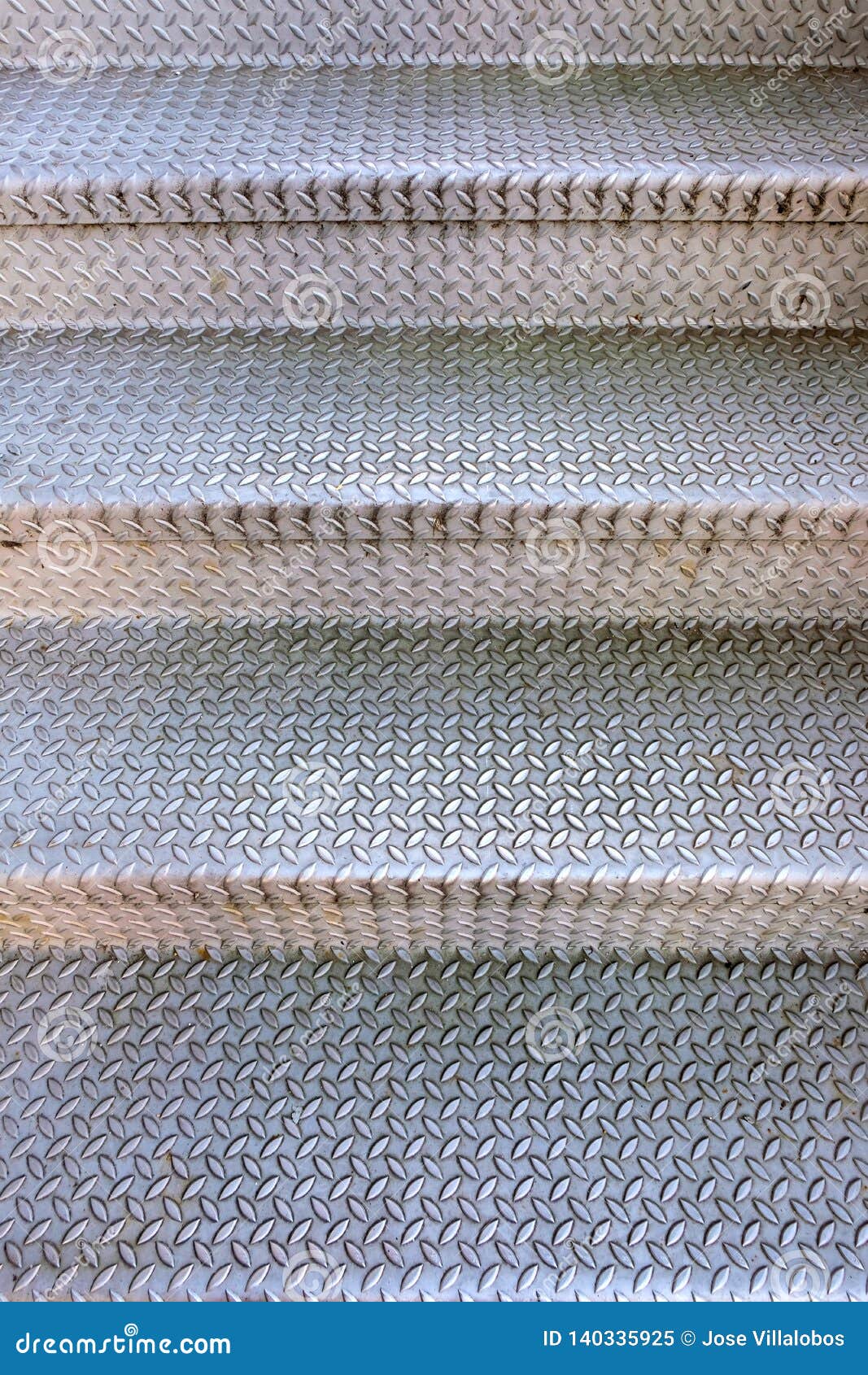 checkerplate metal stairs; background pattern