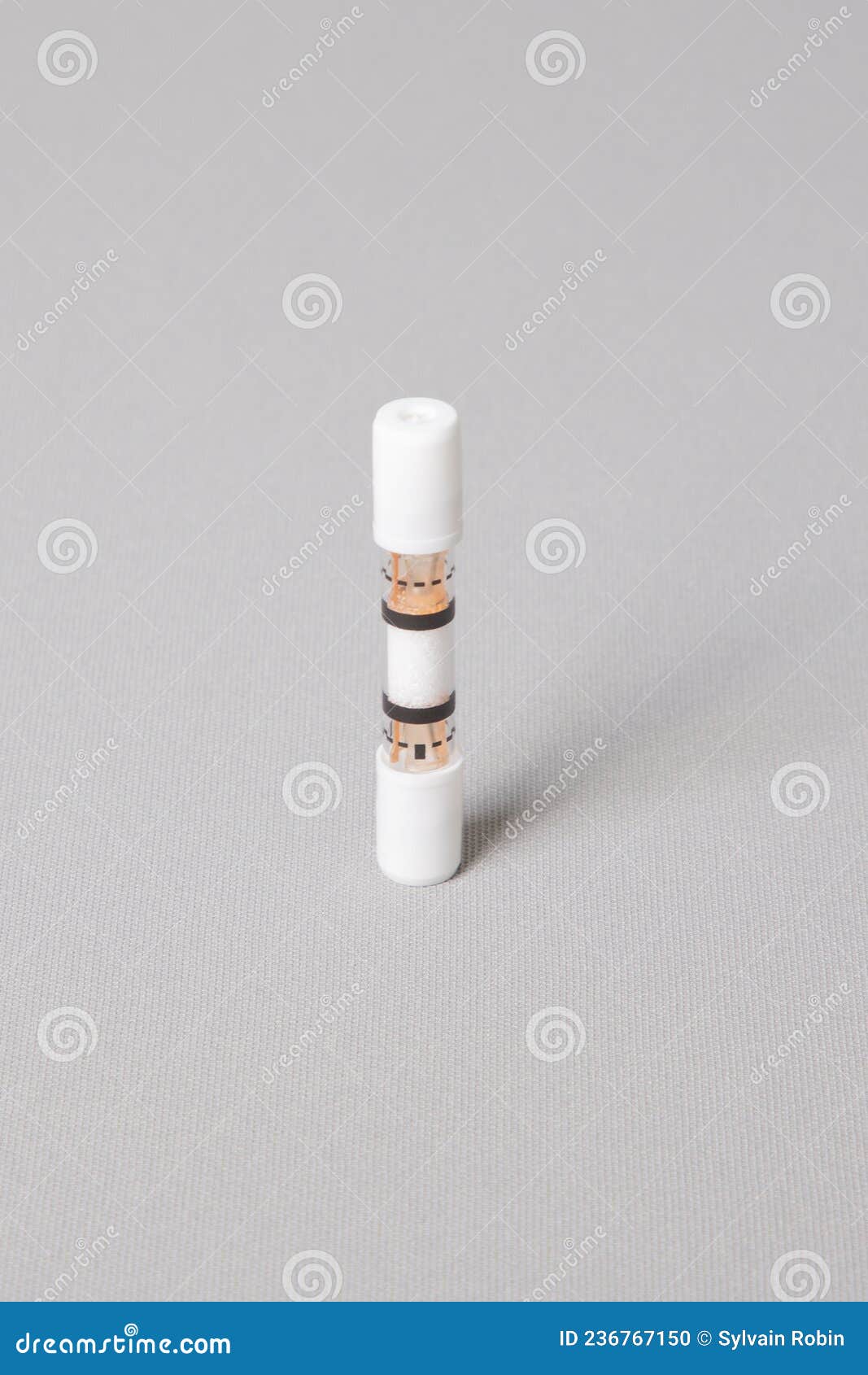 Checking Breath Alcohol Analyzer Intoxication Test Breathalyzer Stock