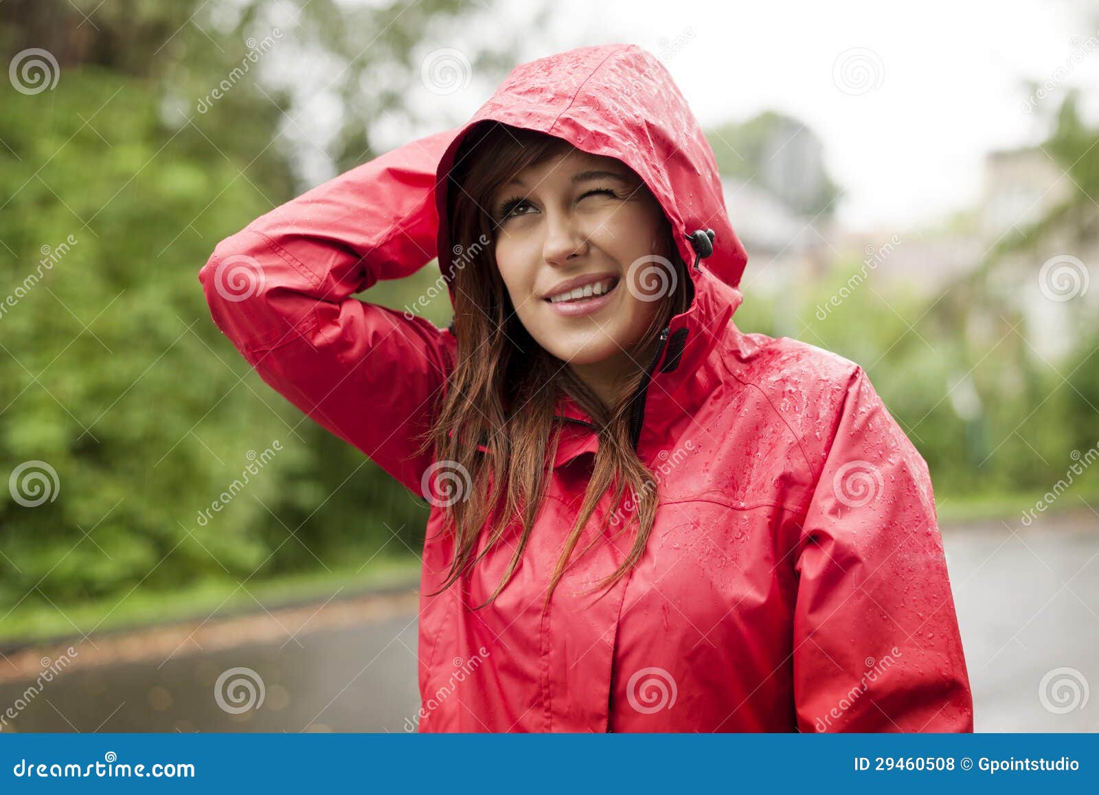 Checking for rain stock photo. Image of clothing, care - 29460508