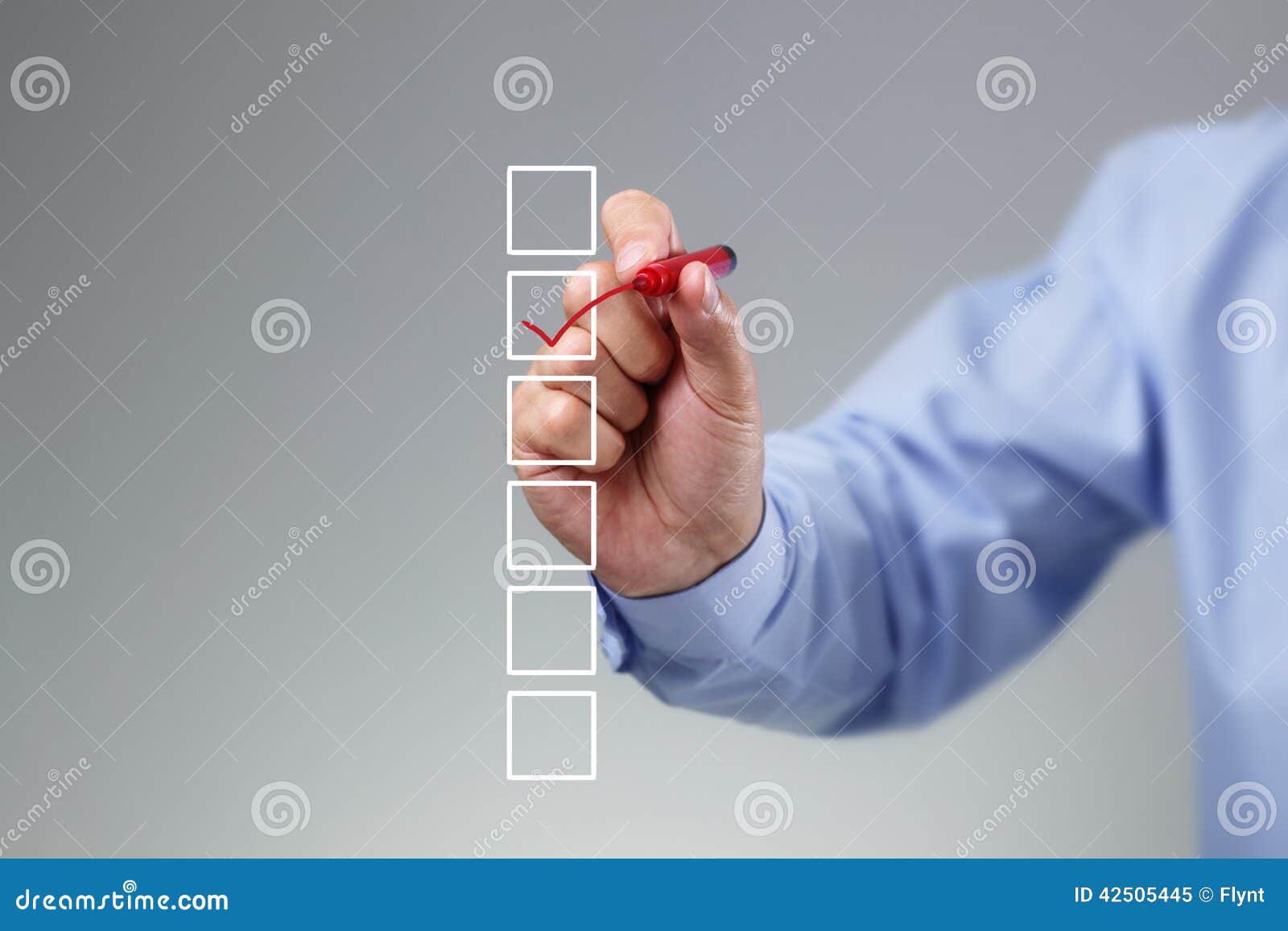Checklist Stock Photo - Image: 42505445